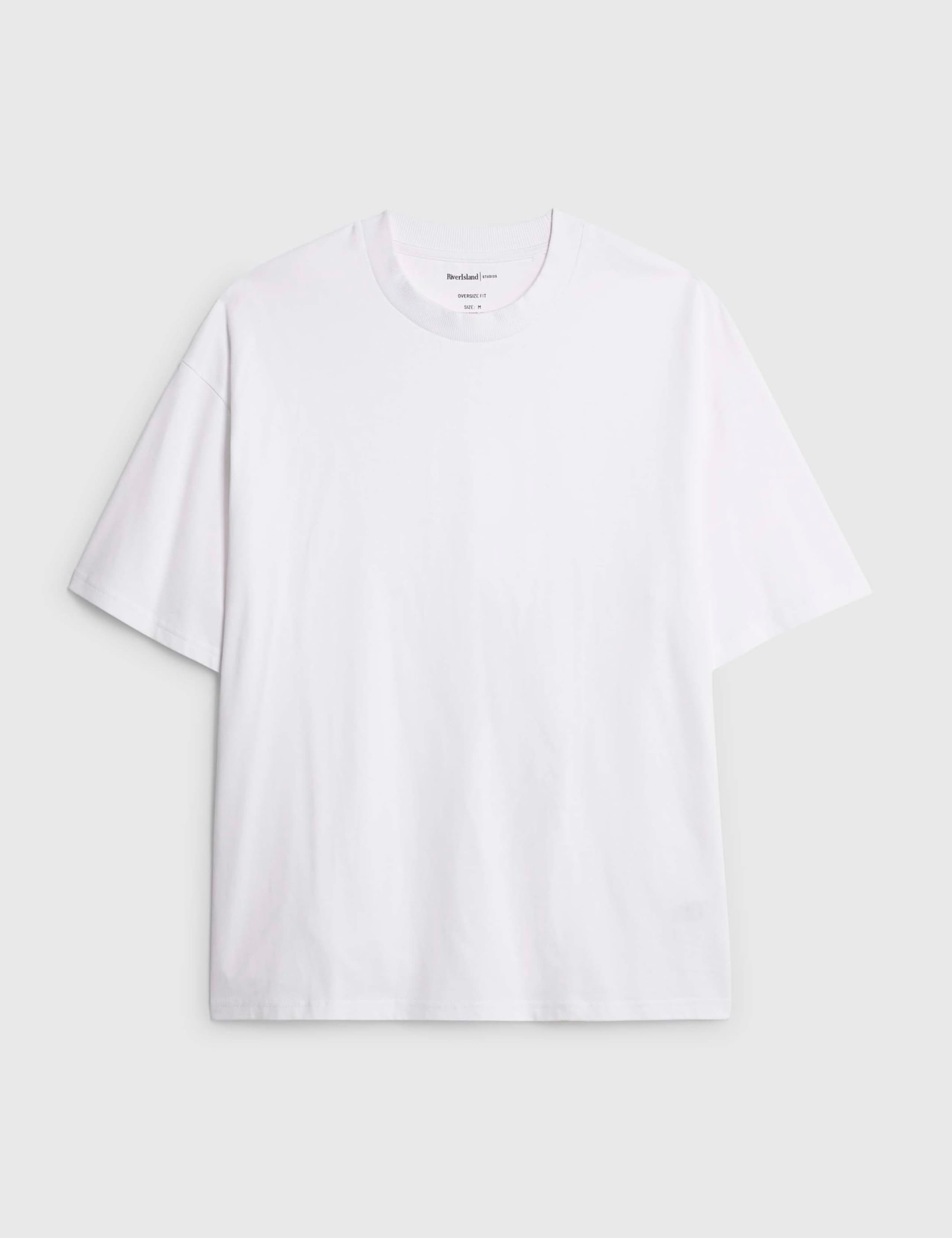 Oversized Pure Cotton Heavy Weight T-Shirt 5 of 6