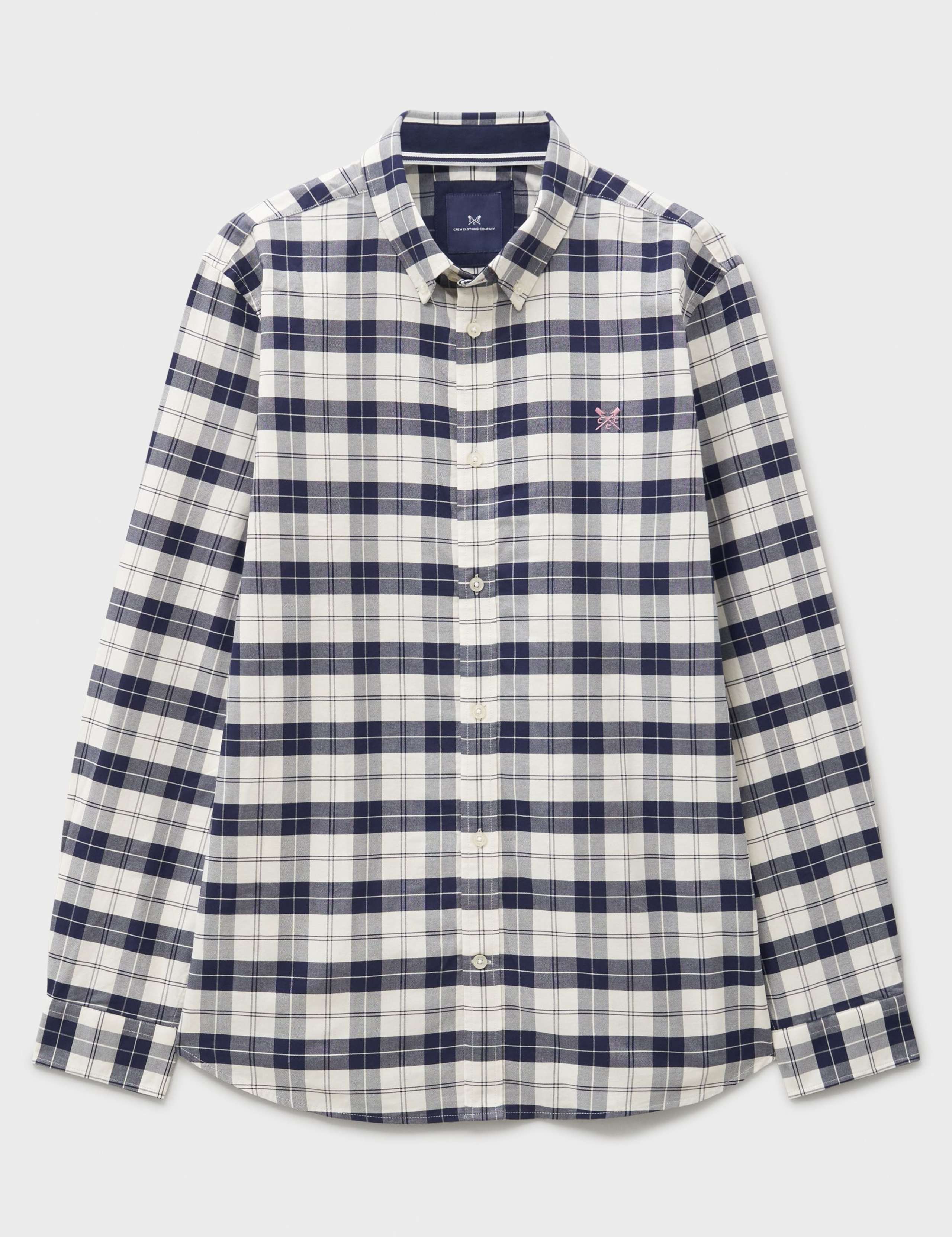 Regular Fit Pure Cotton Checked Oxford Shirt 2 of 5