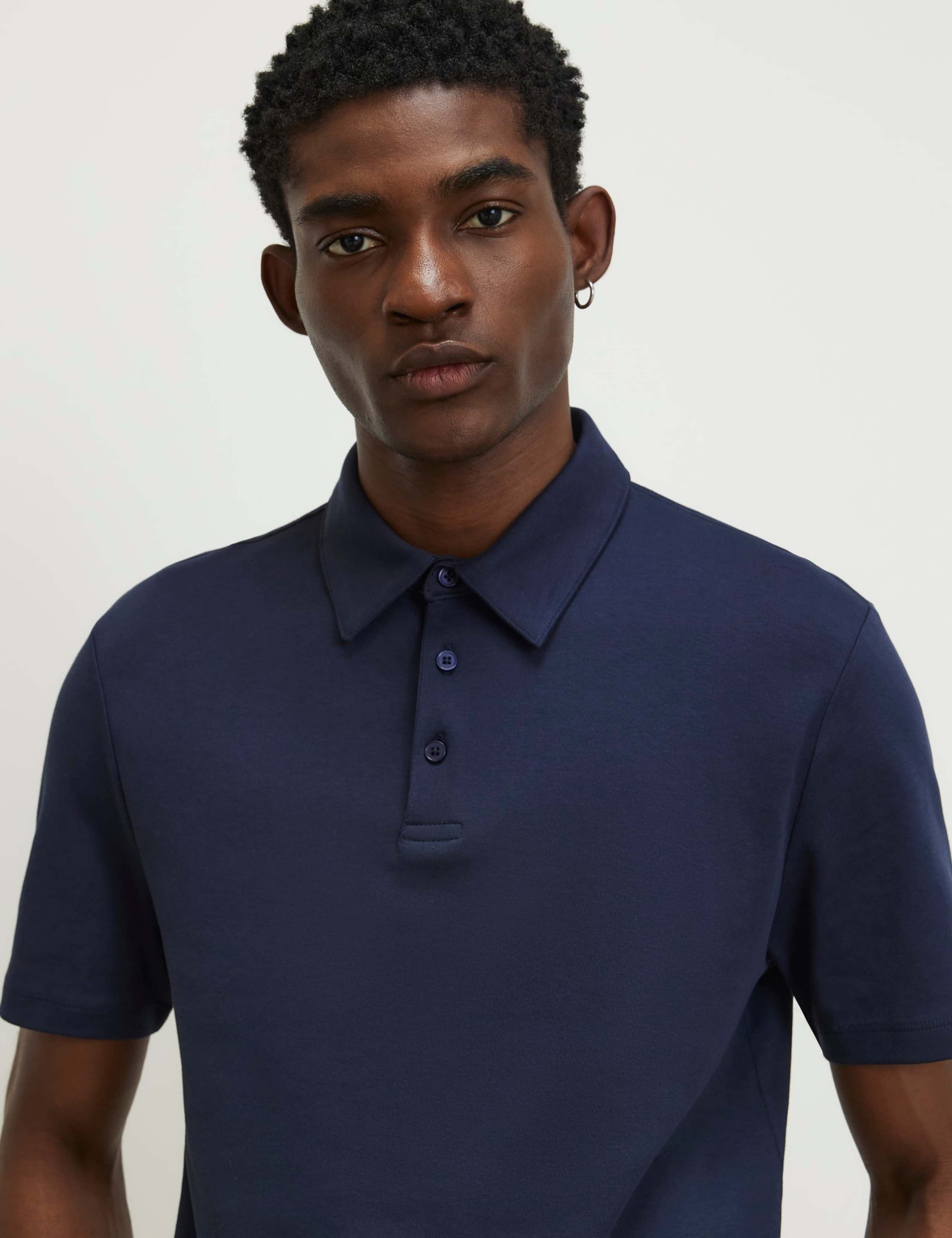 2 Pack Slim Fit Pure Cotton Polo Shirts 4 of 6