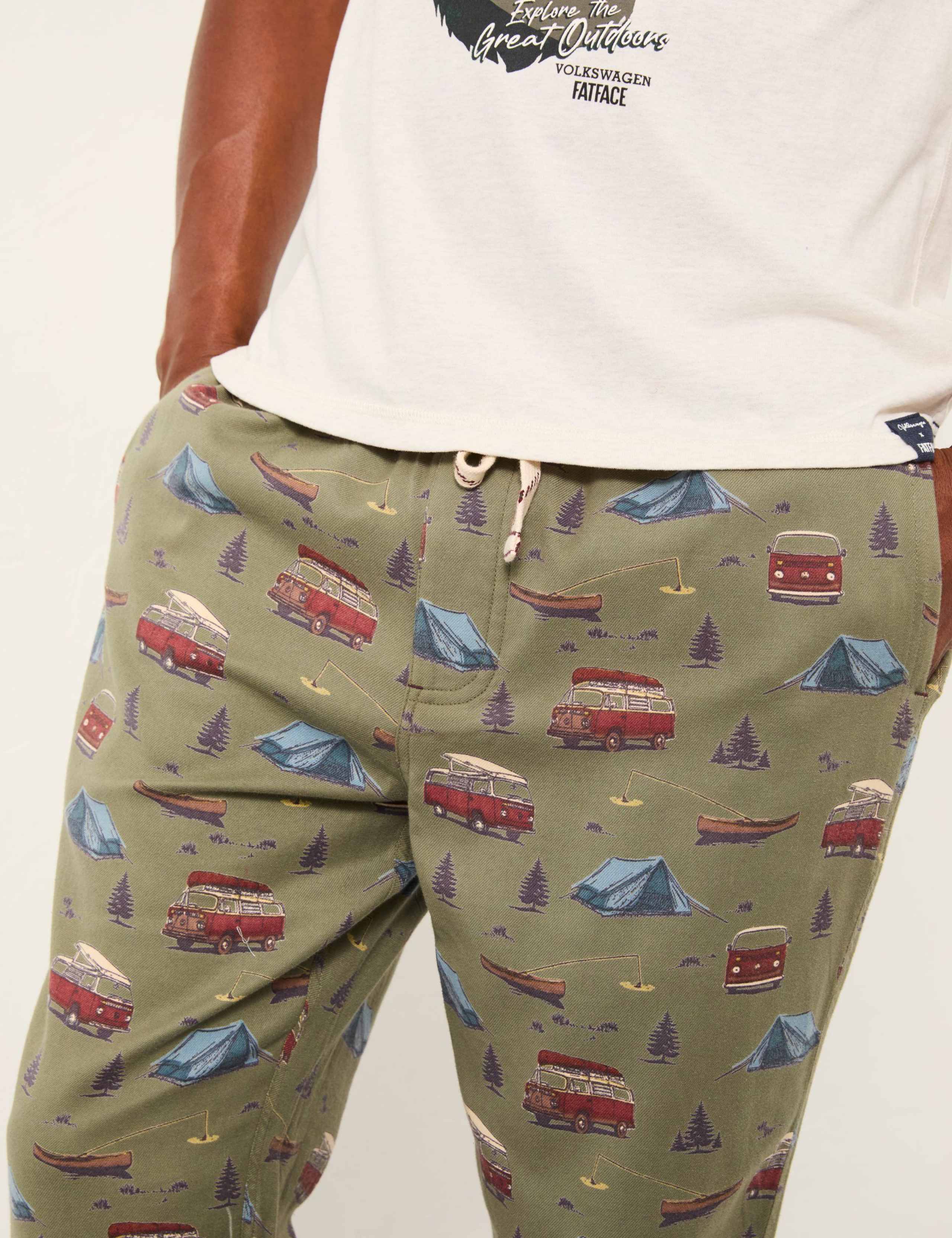 Pure Cotton Camper Van Pyjama Bottoms 5 of 5