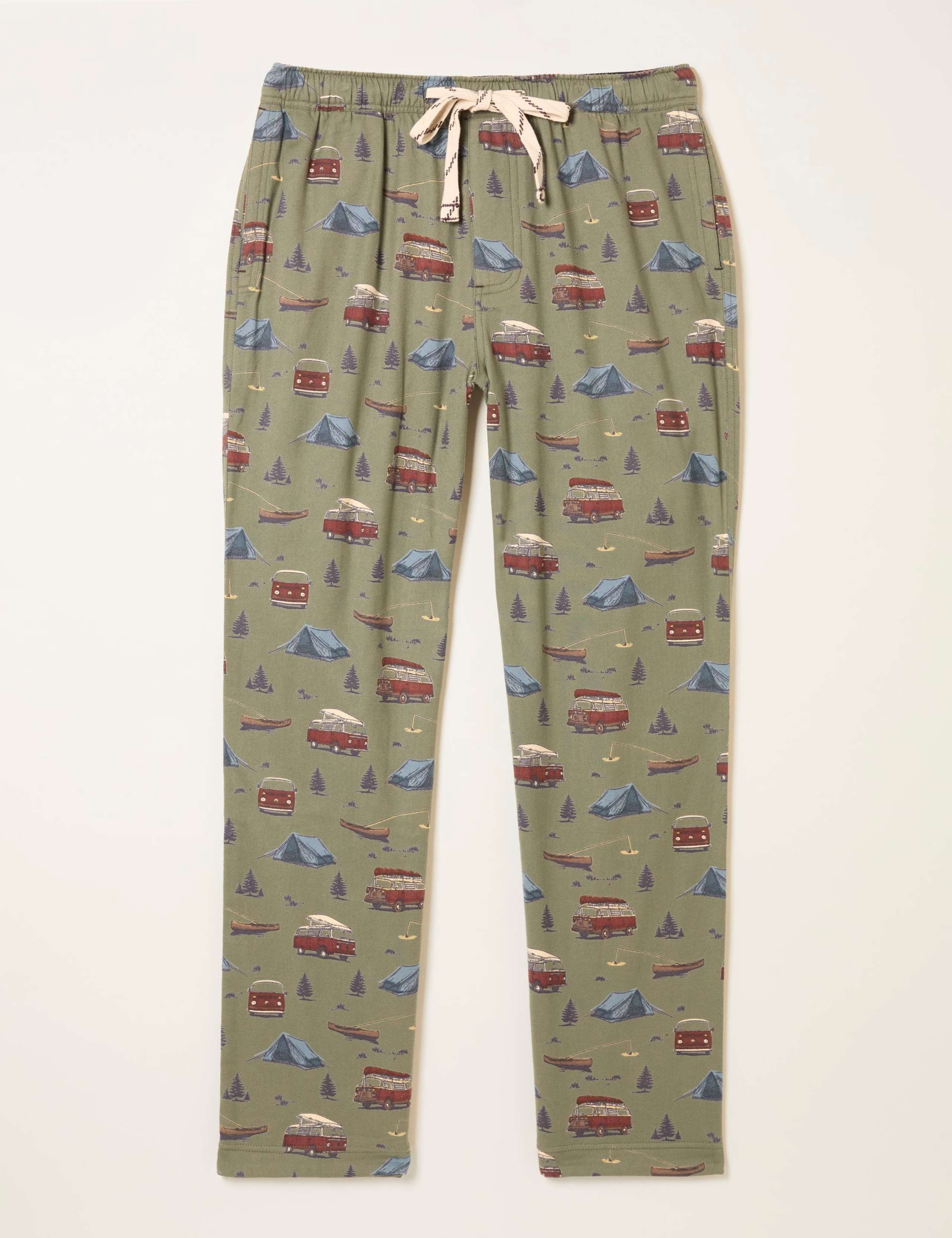 Pure Cotton Camper Van Pyjama Bottoms 2 of 5