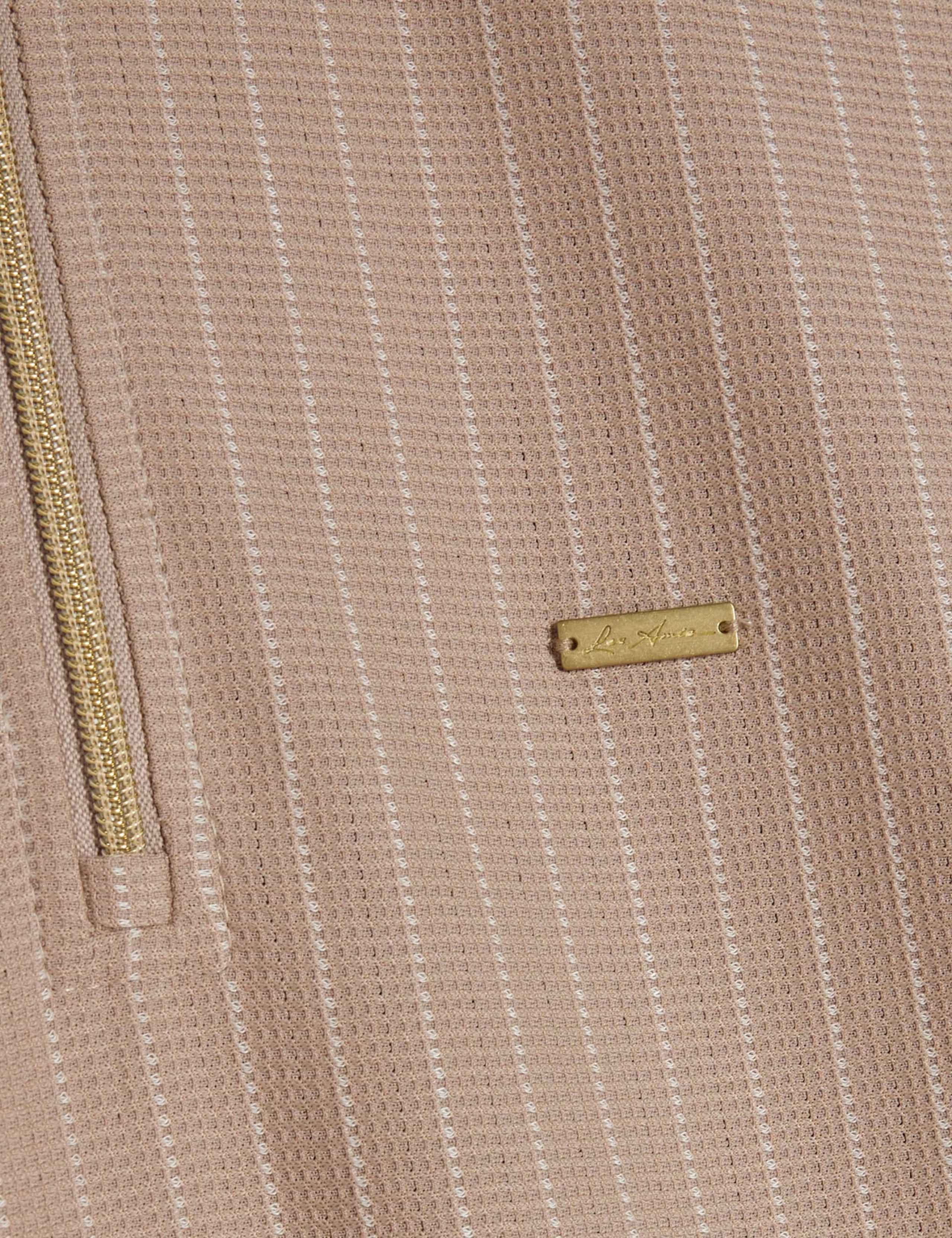 Striped Half Zip Polo Shirt 5 of 5