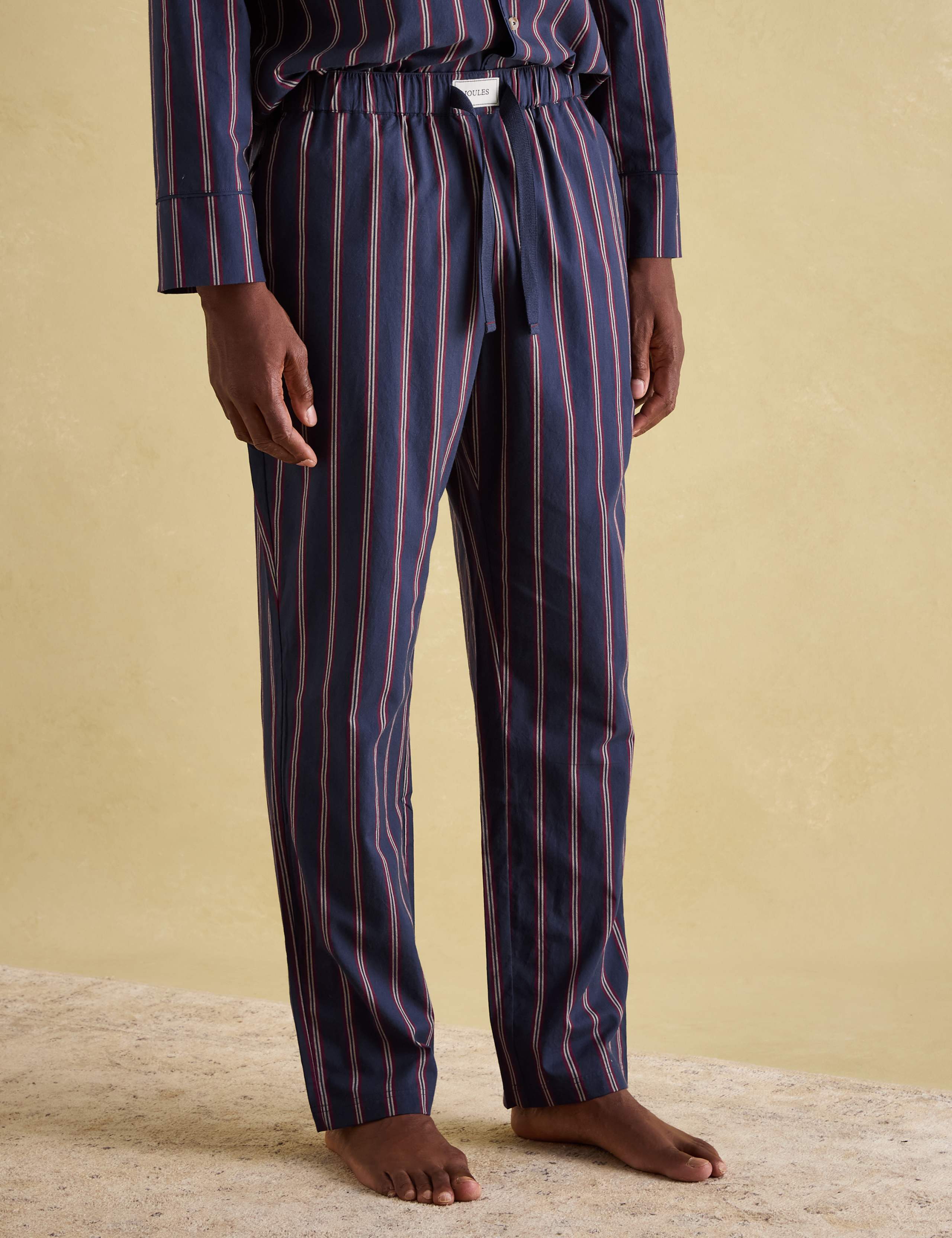 Pure Cotton Striped Pyjama Set 6 of 7