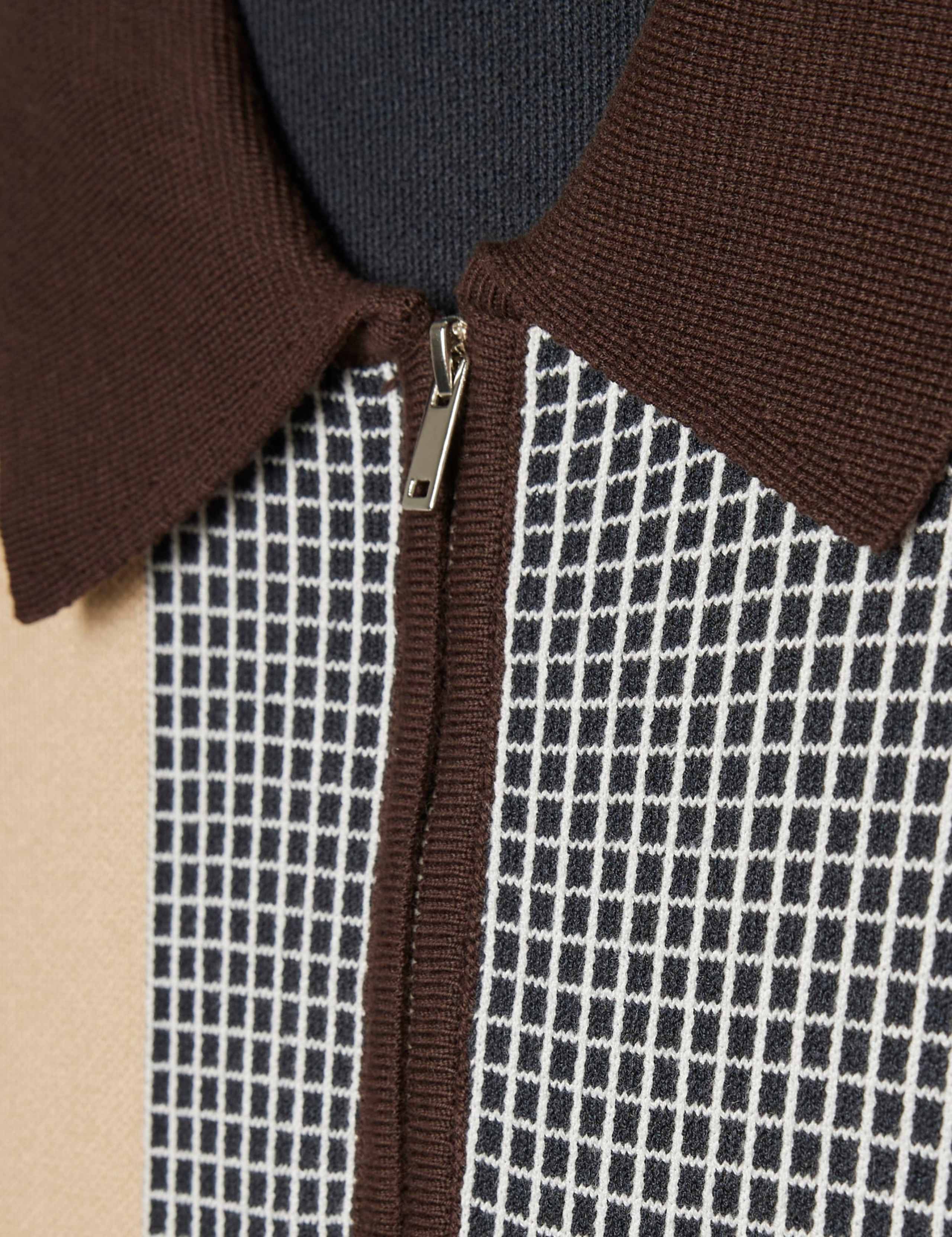 Pure Cotton Colour Block Knitted Polo Shirt 6 of 6
