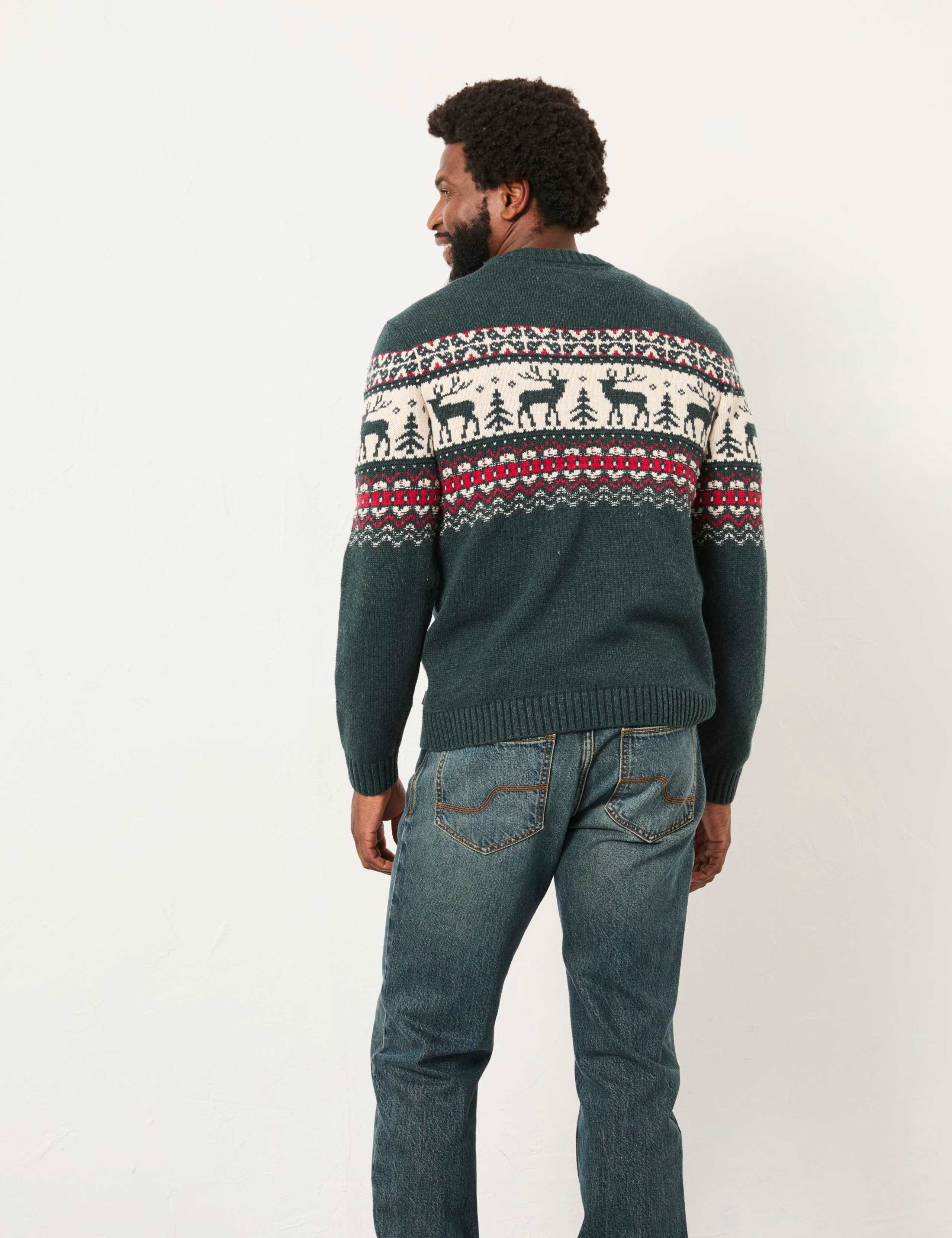 Cotton Rich Fair Isle Crew Neck Jumper 5 of 5