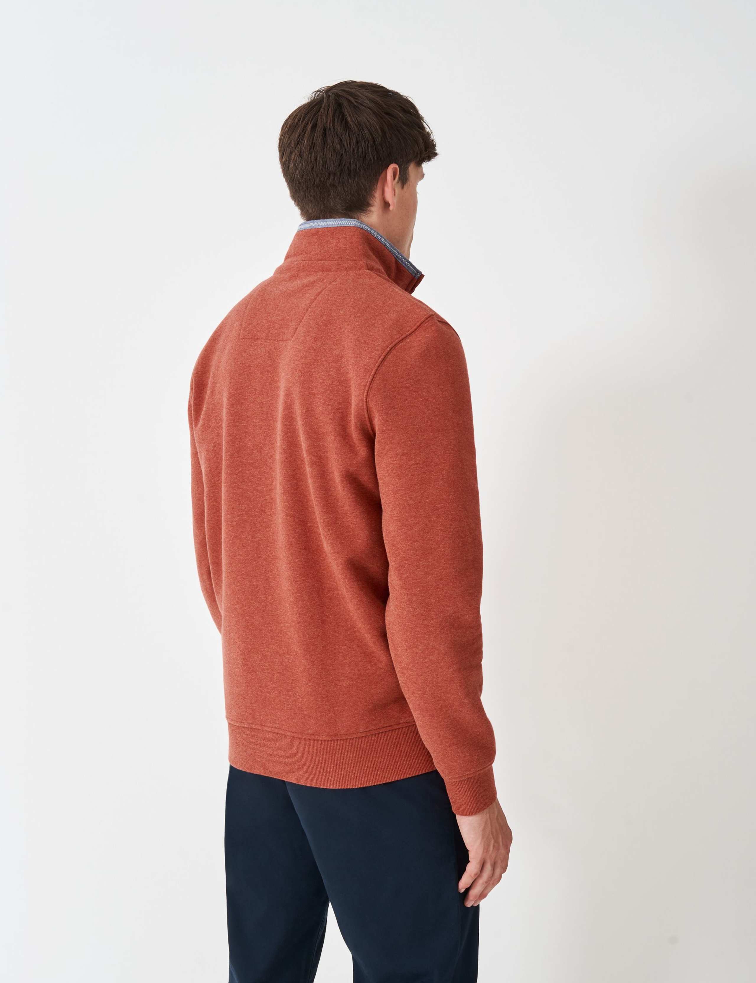 Cotton Rich Half Zip Sweatshirt 3 of 5