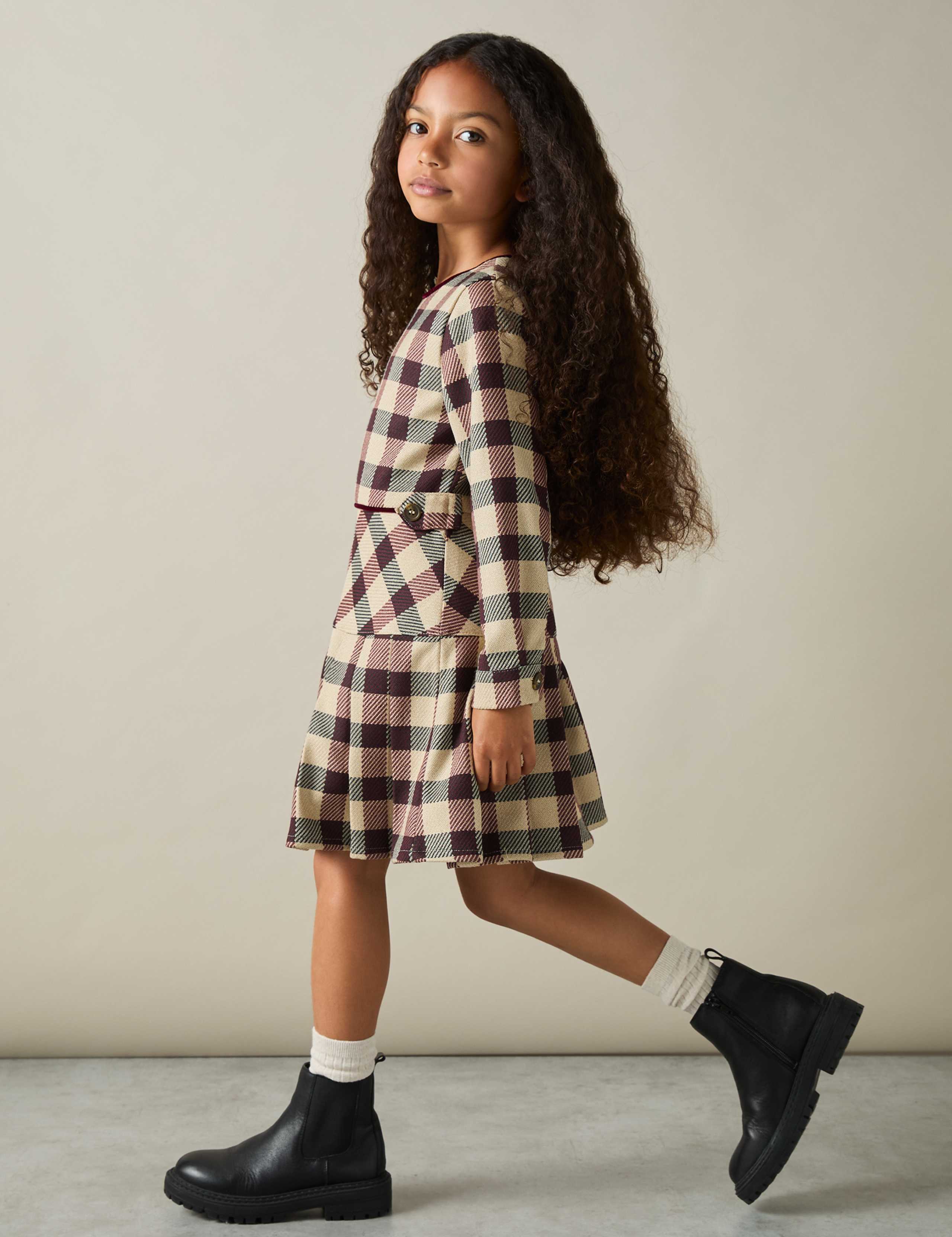 Checked Dress (4-14 Yrs) 1 of 4