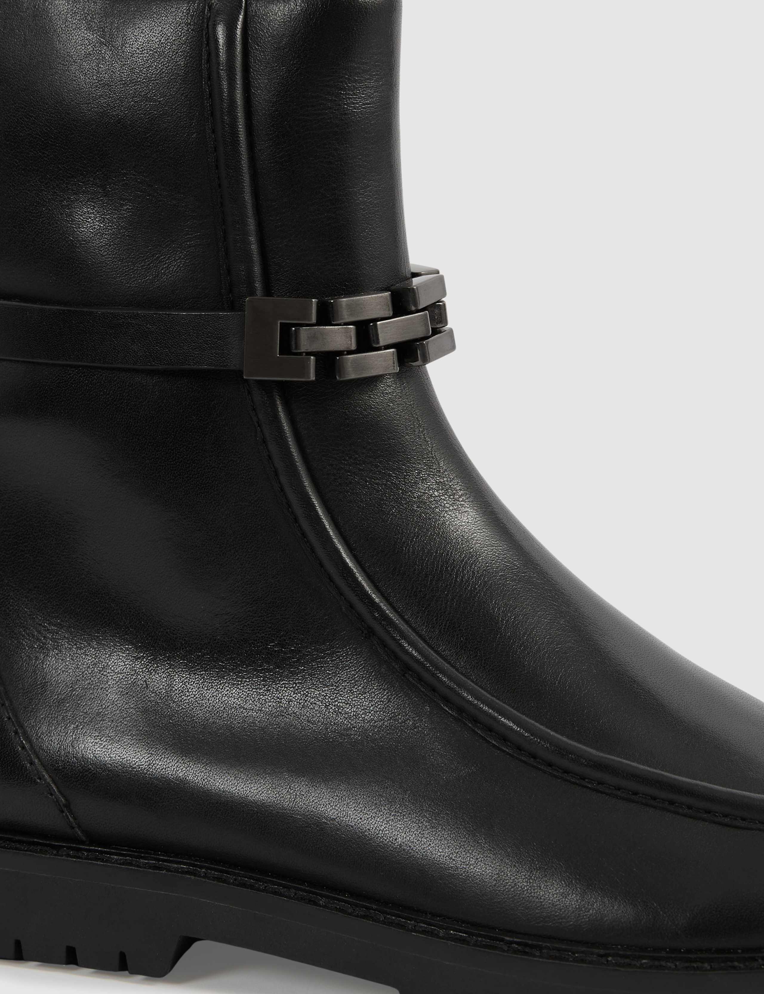 Kids' Leather Ankle Boots (11 Small - 3 Large) 4 of 4