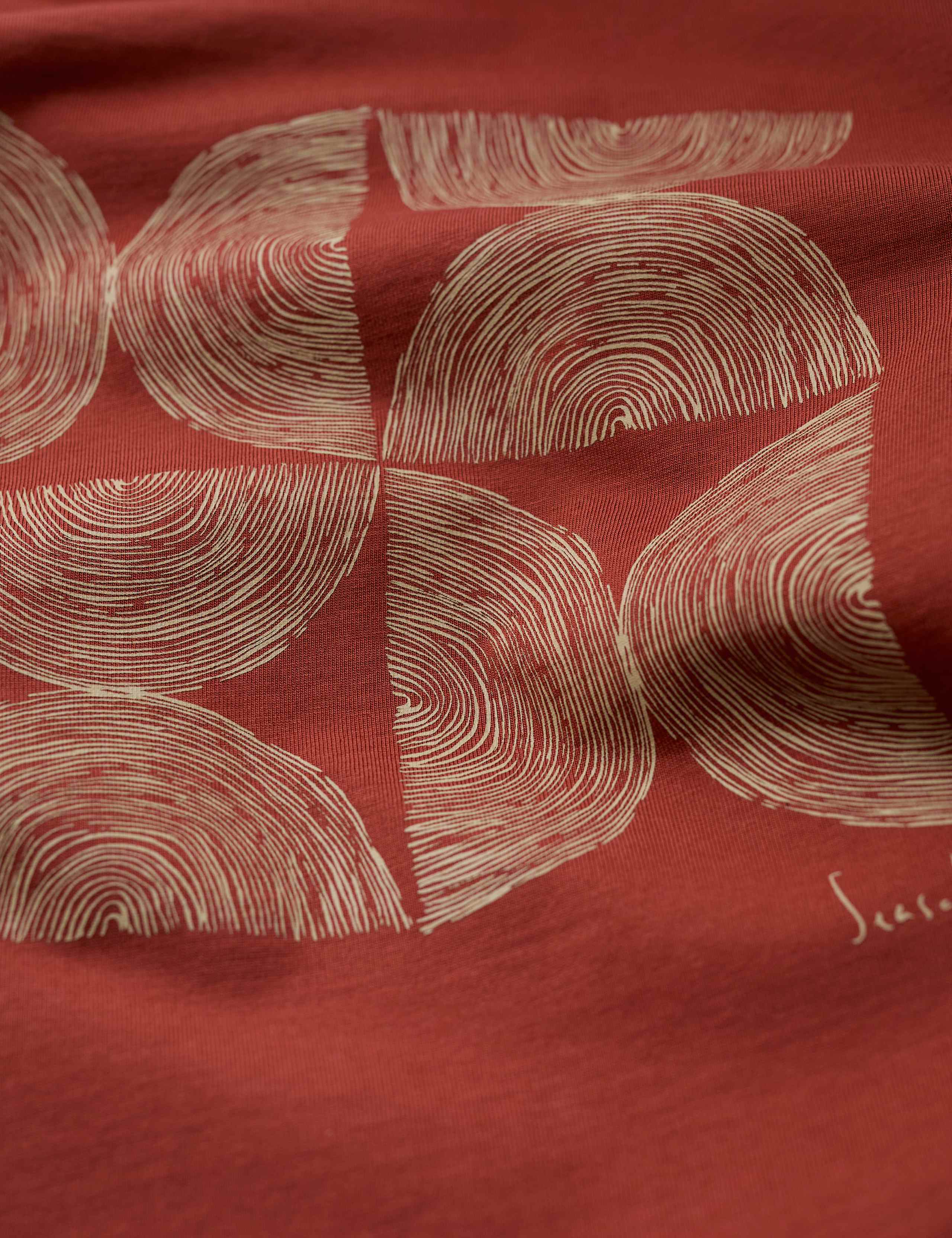 Cotton Printed Crew Neck T-Shirt 5 of 5