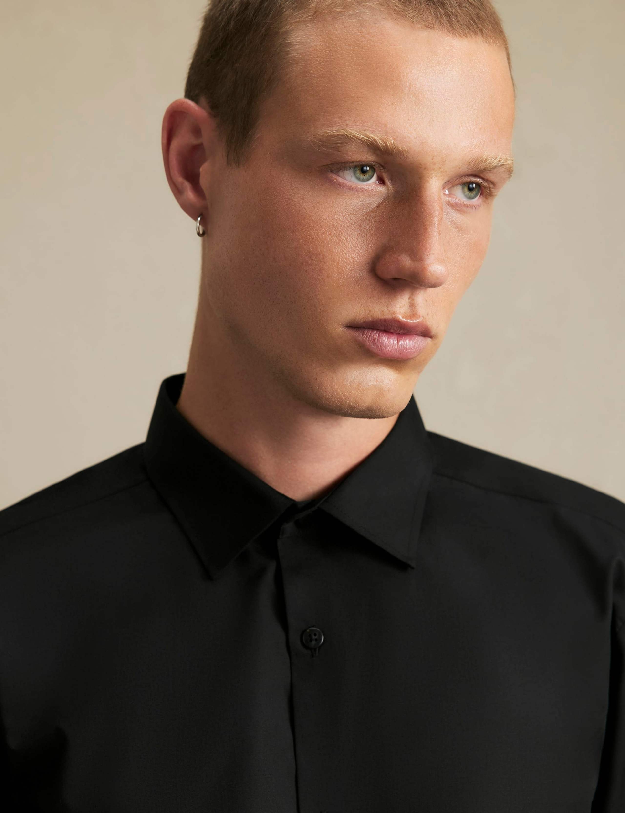 Slim Fit Cotton Blend Shirt 5 of 6