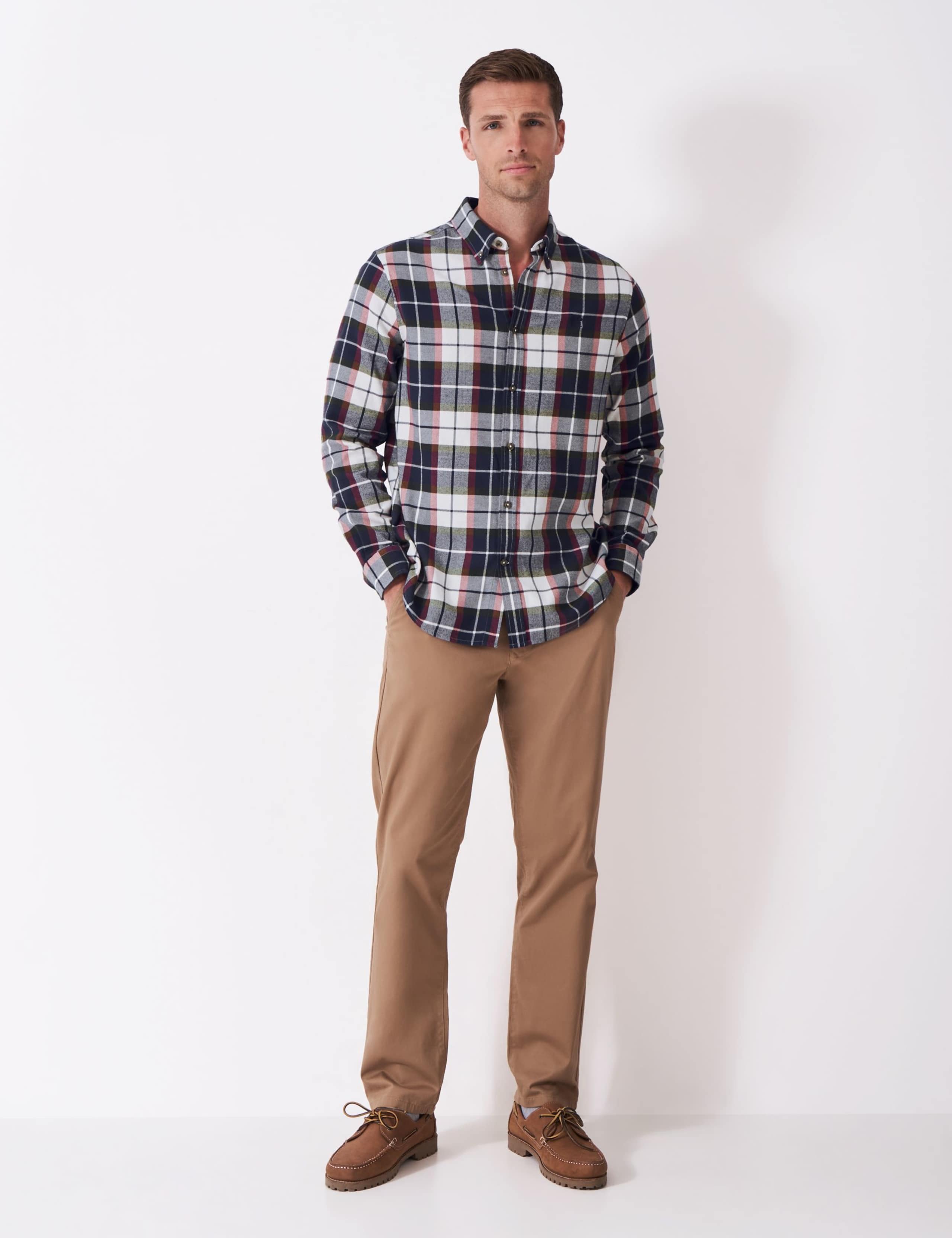 Regular Fit Flannel Checked Shirt 1 of 5