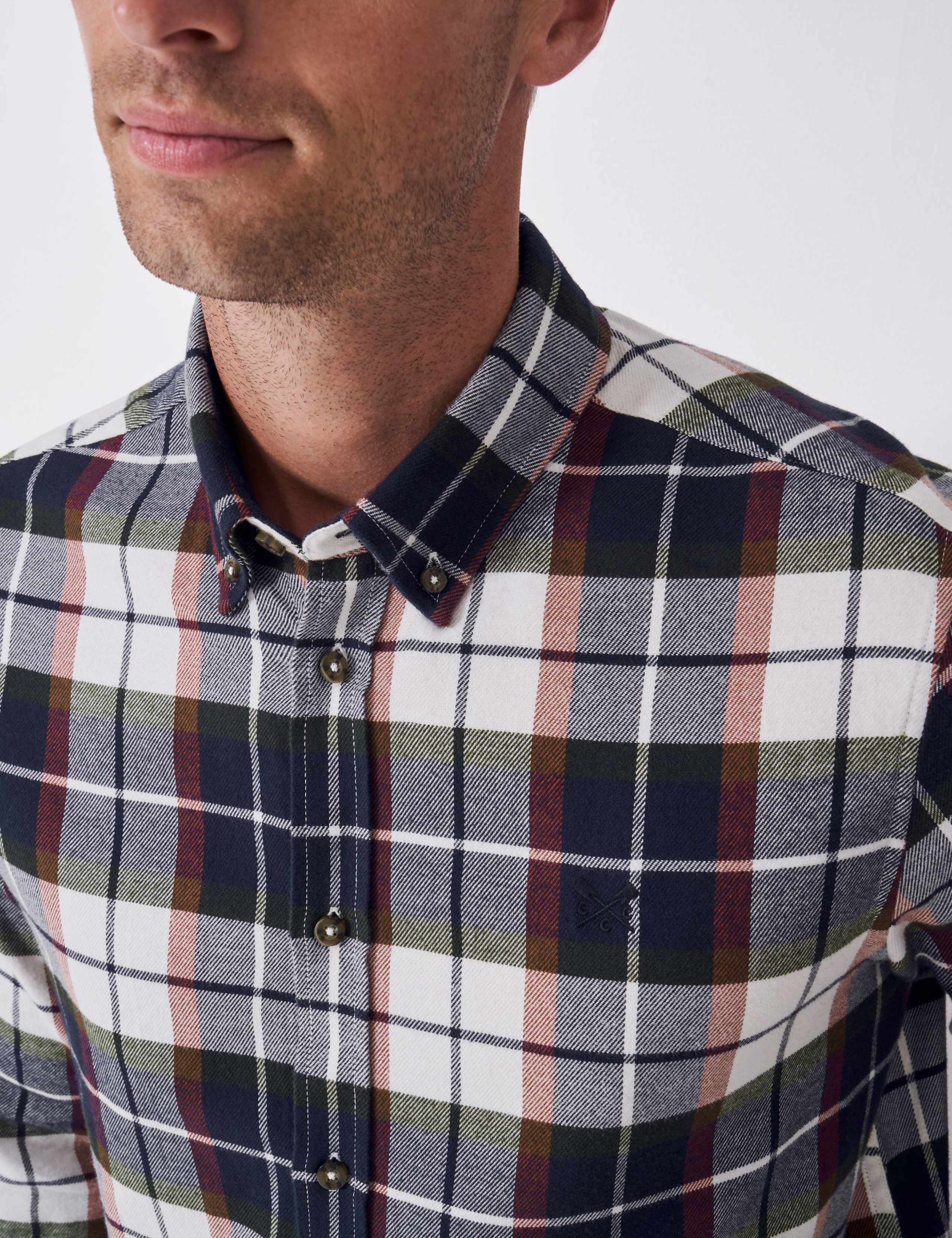 Regular Fit Flannel Checked Shirt 5 of 5