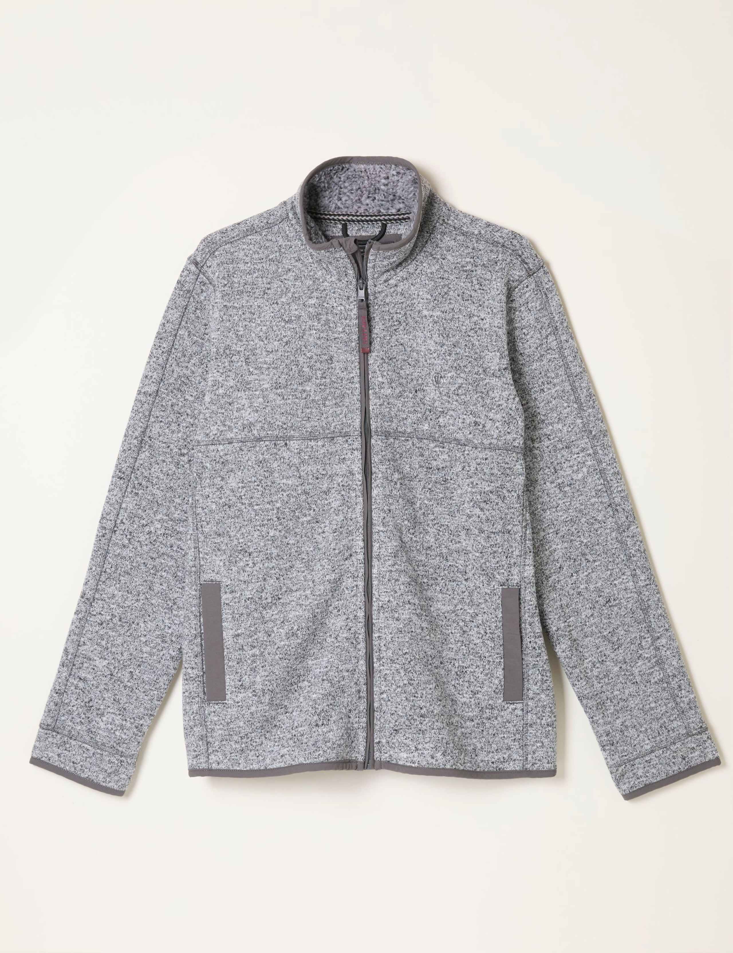 Textured Zip Up Sweatshirt 2 of 5