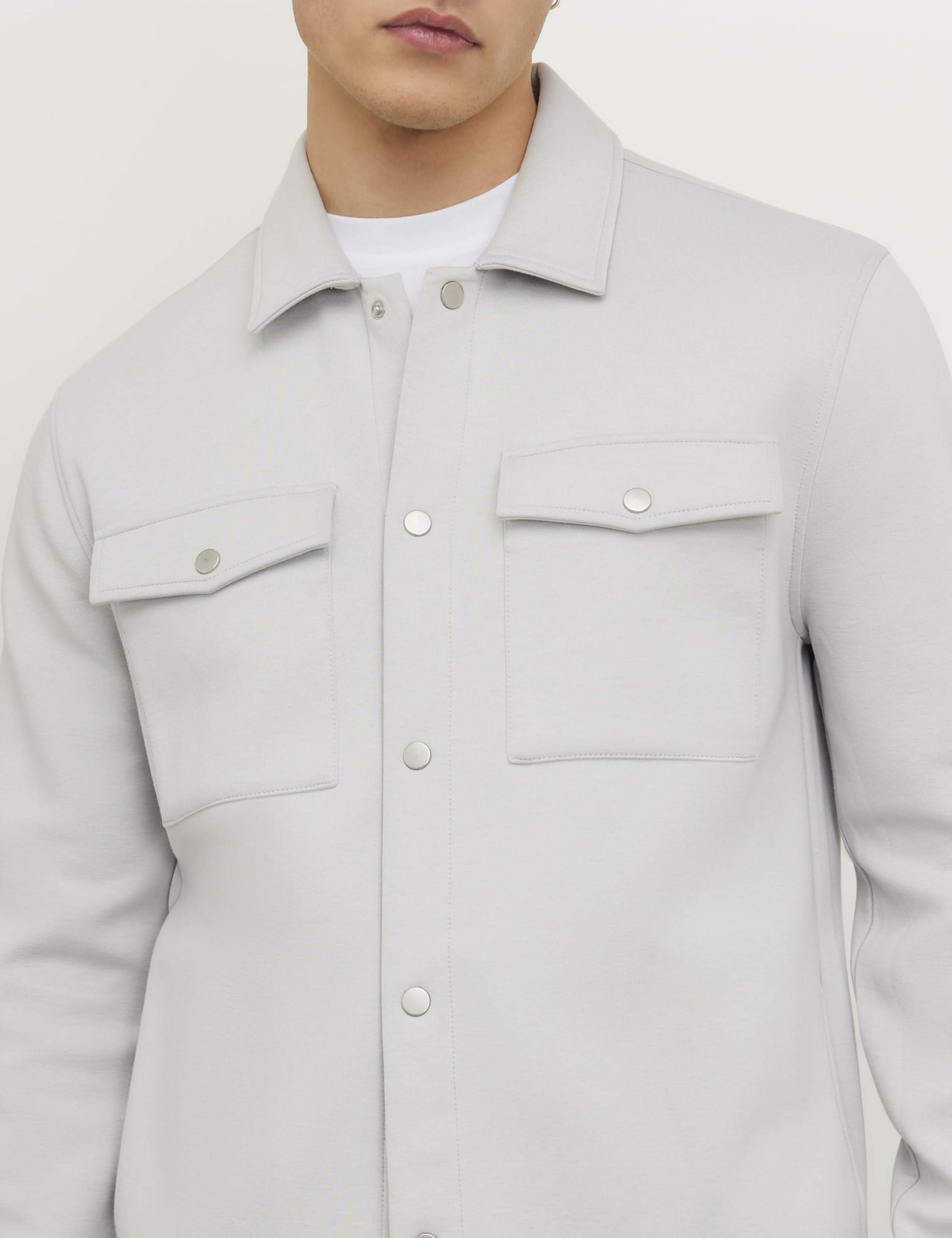 Slim Fit Pure Cotton Overshirt 4 of 6