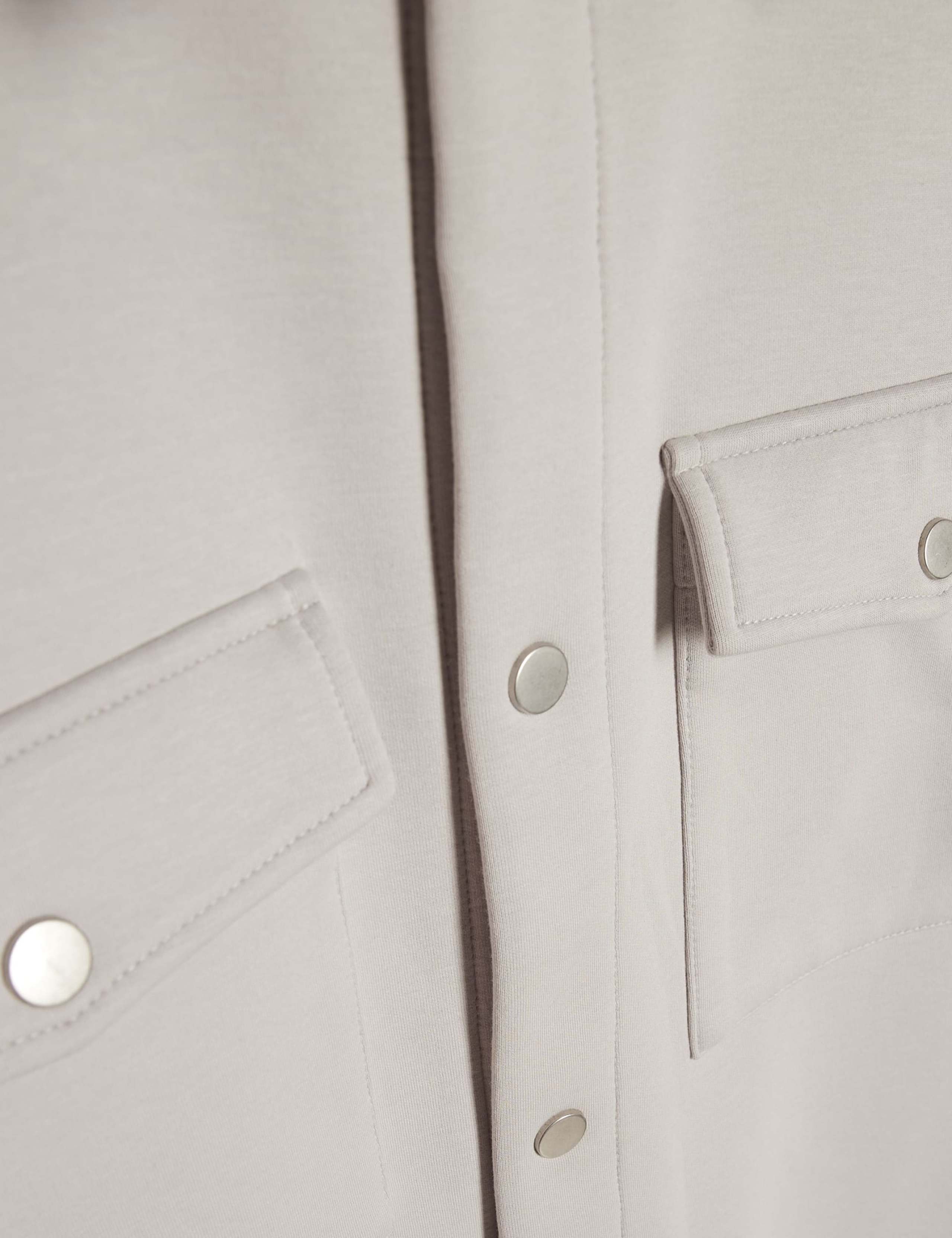 Slim Fit Pure Cotton Overshirt 6 of 6