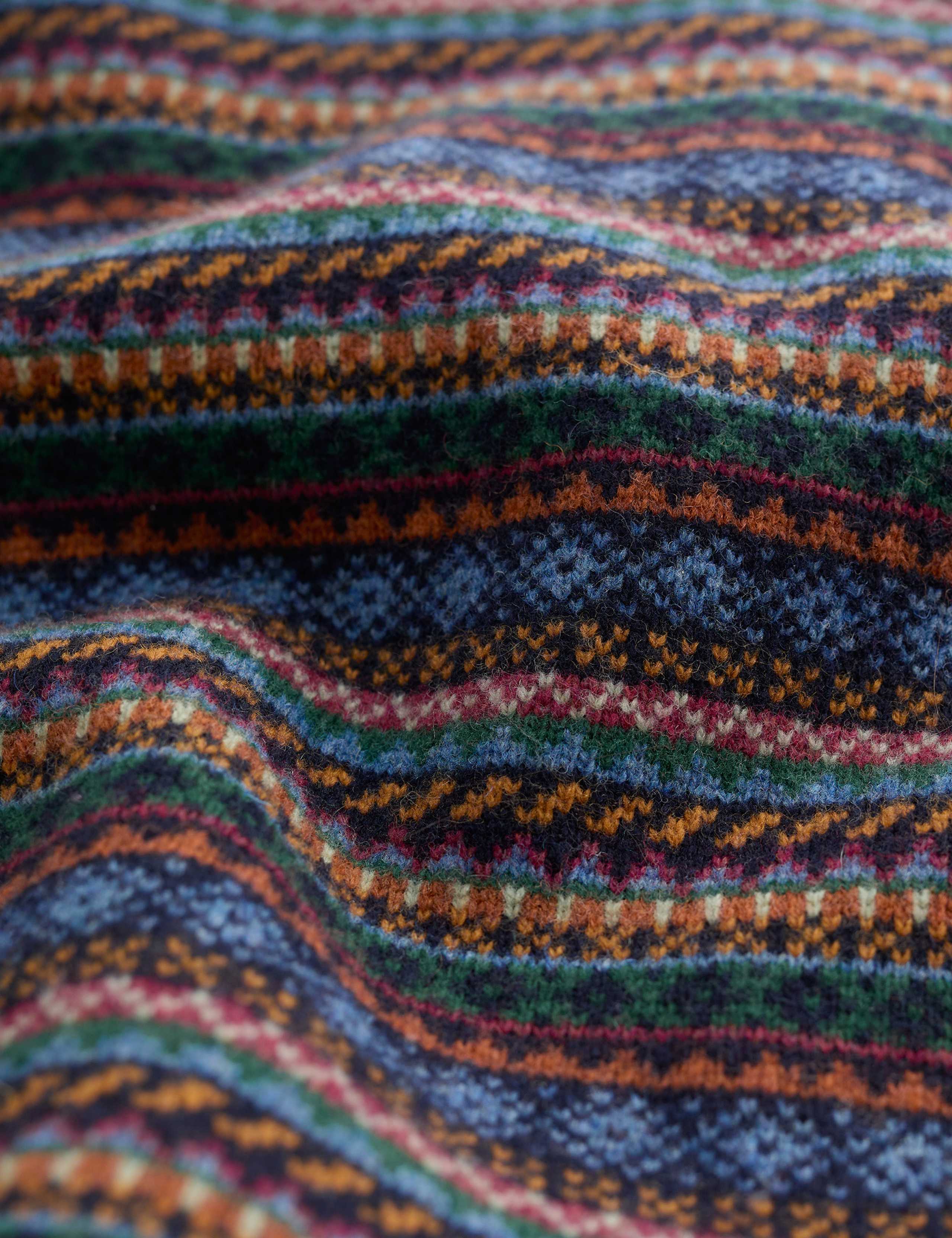 Cotton Rich Fair Isle Knitted Vest 5 of 5
