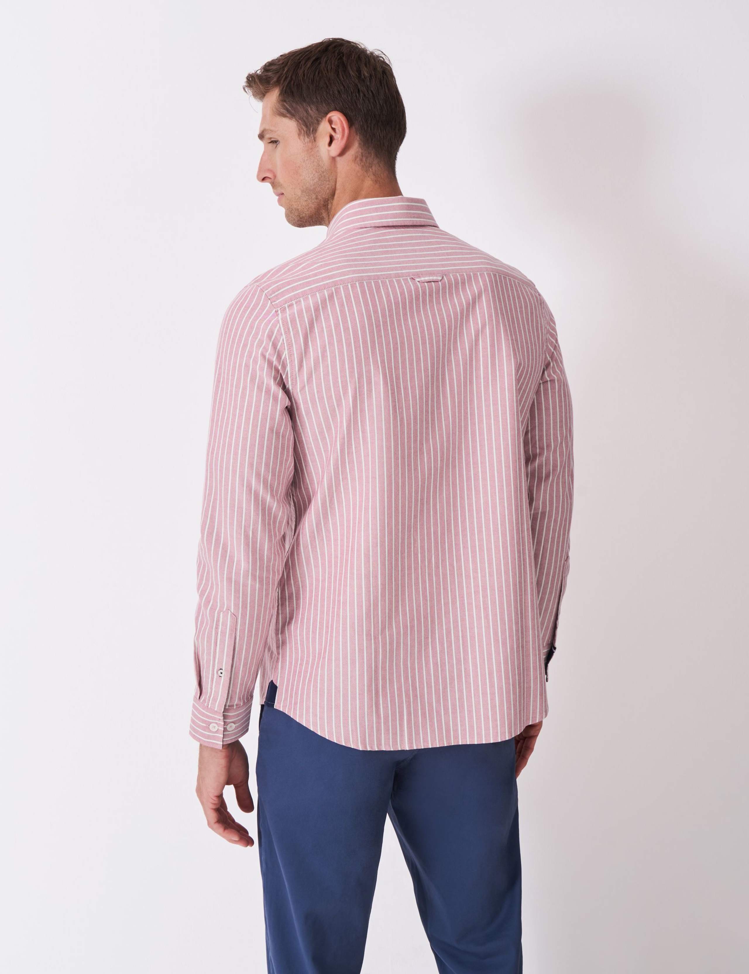 Slim Fit Pure Cotton Striped Oxford Shirt 4 of 6
