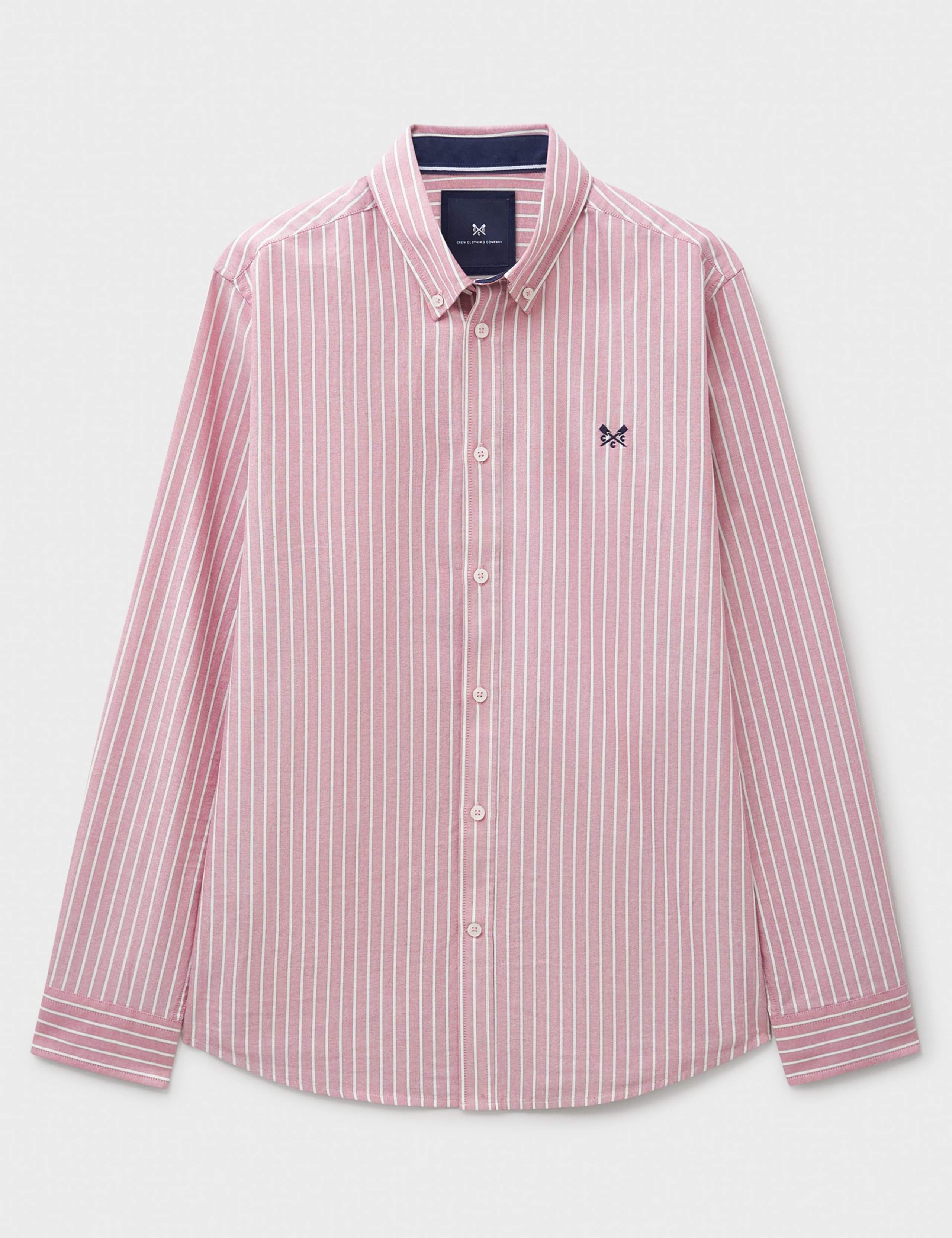 Slim Fit Pure Cotton Striped Oxford Shirt 2 of 6
