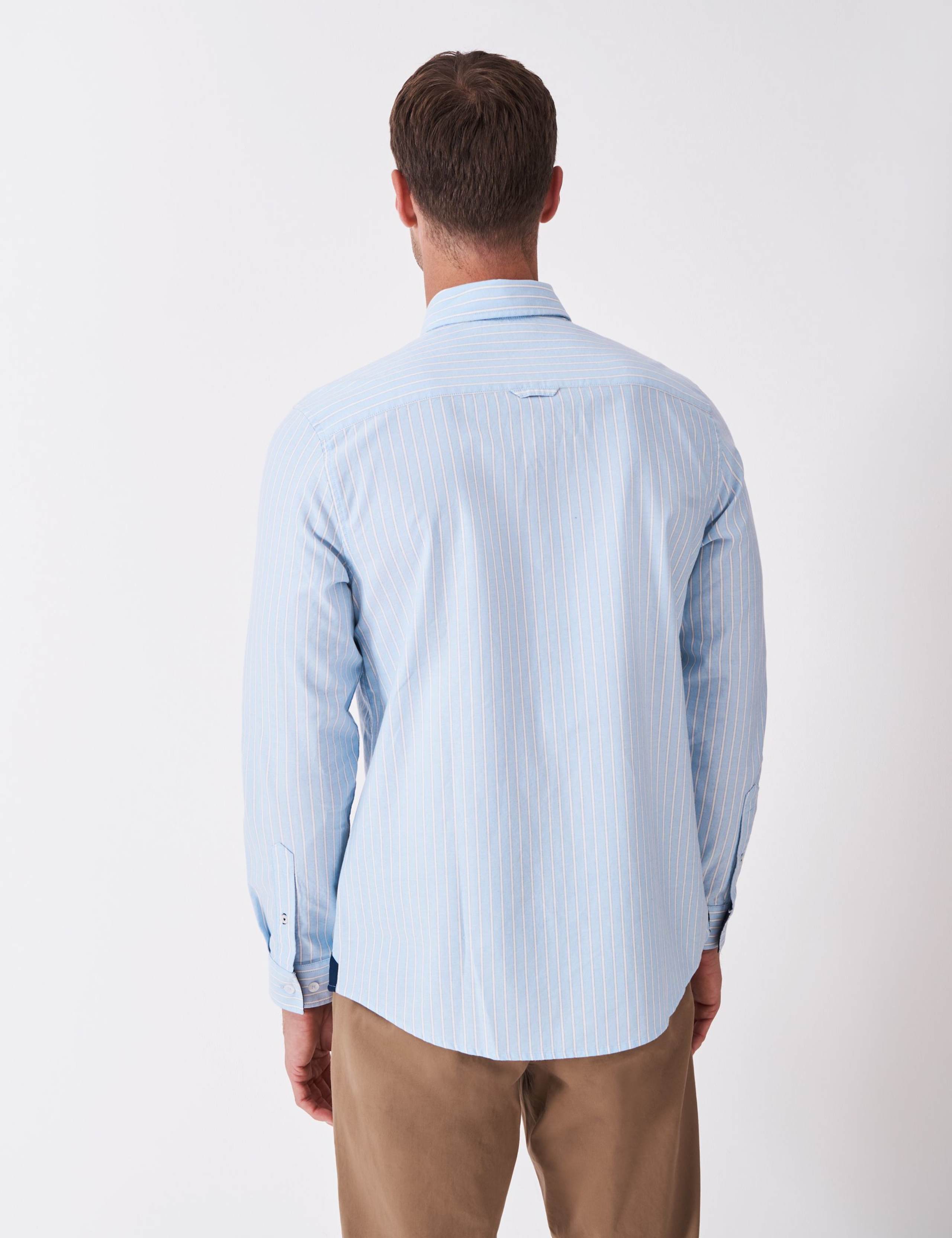 Slim Fit Pure Cotton Striped Oxford Shirt 4 of 6