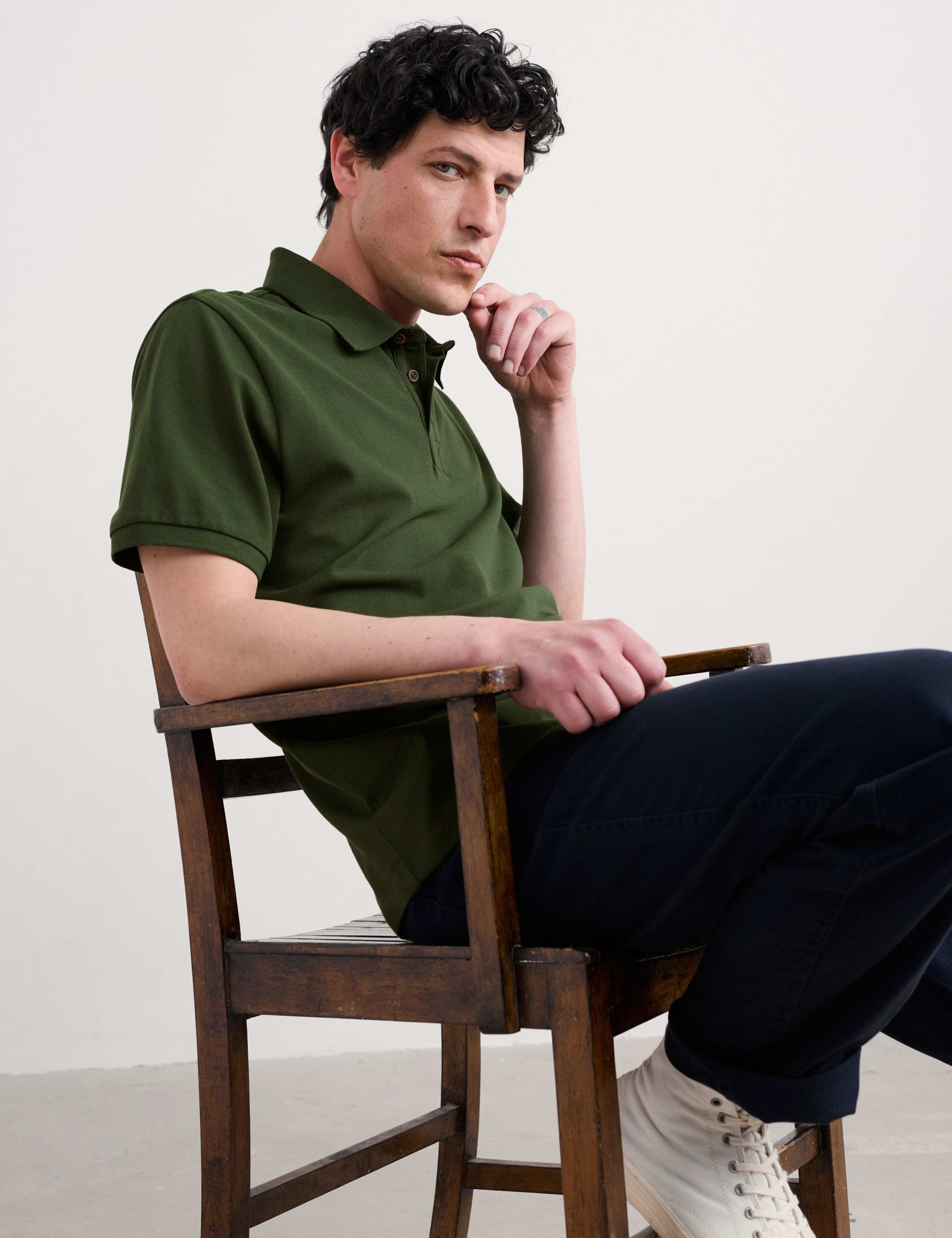 Pure Cotton Polo Shirt 4 of 5