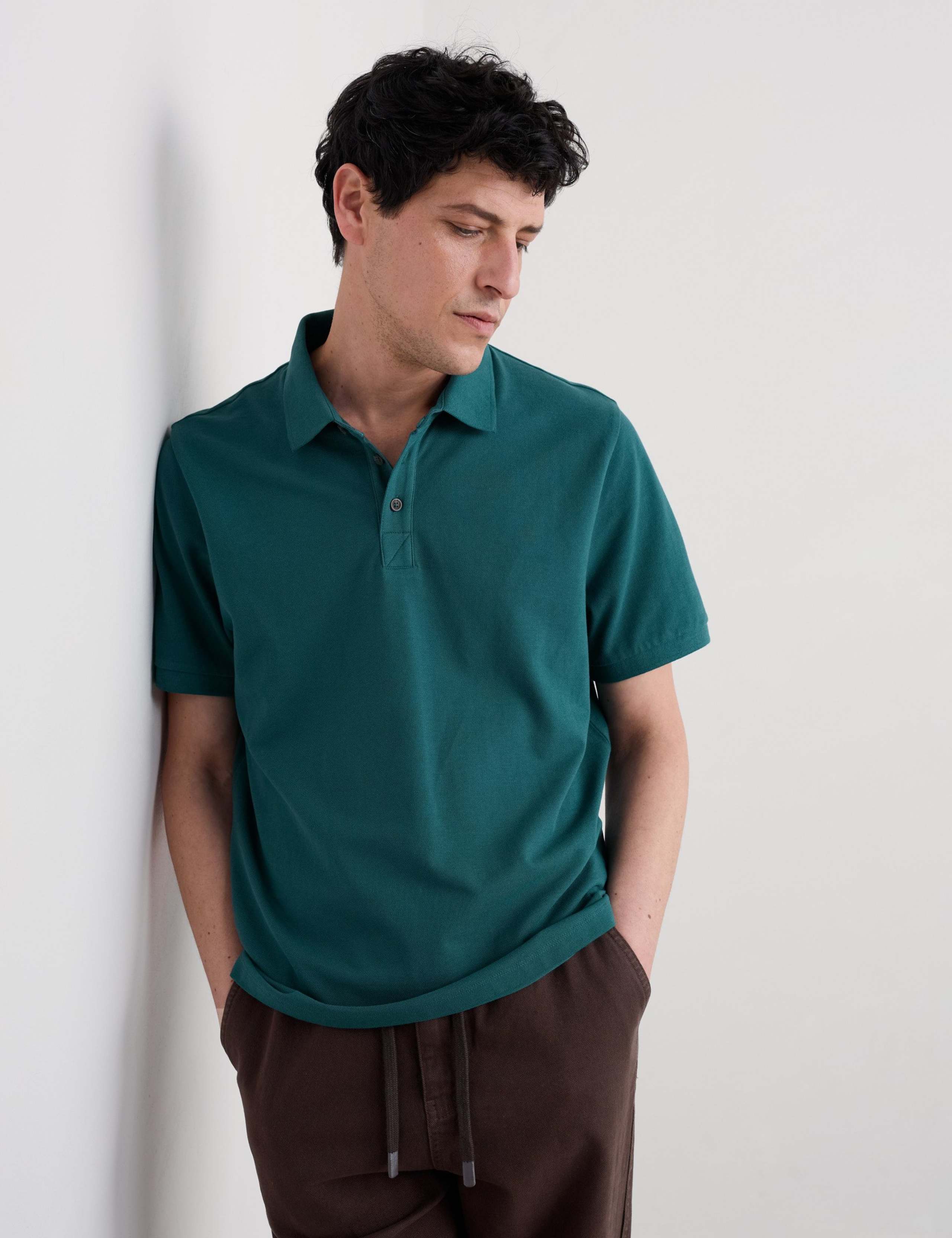 Pure Cotton Polo Shirt 3 of 5