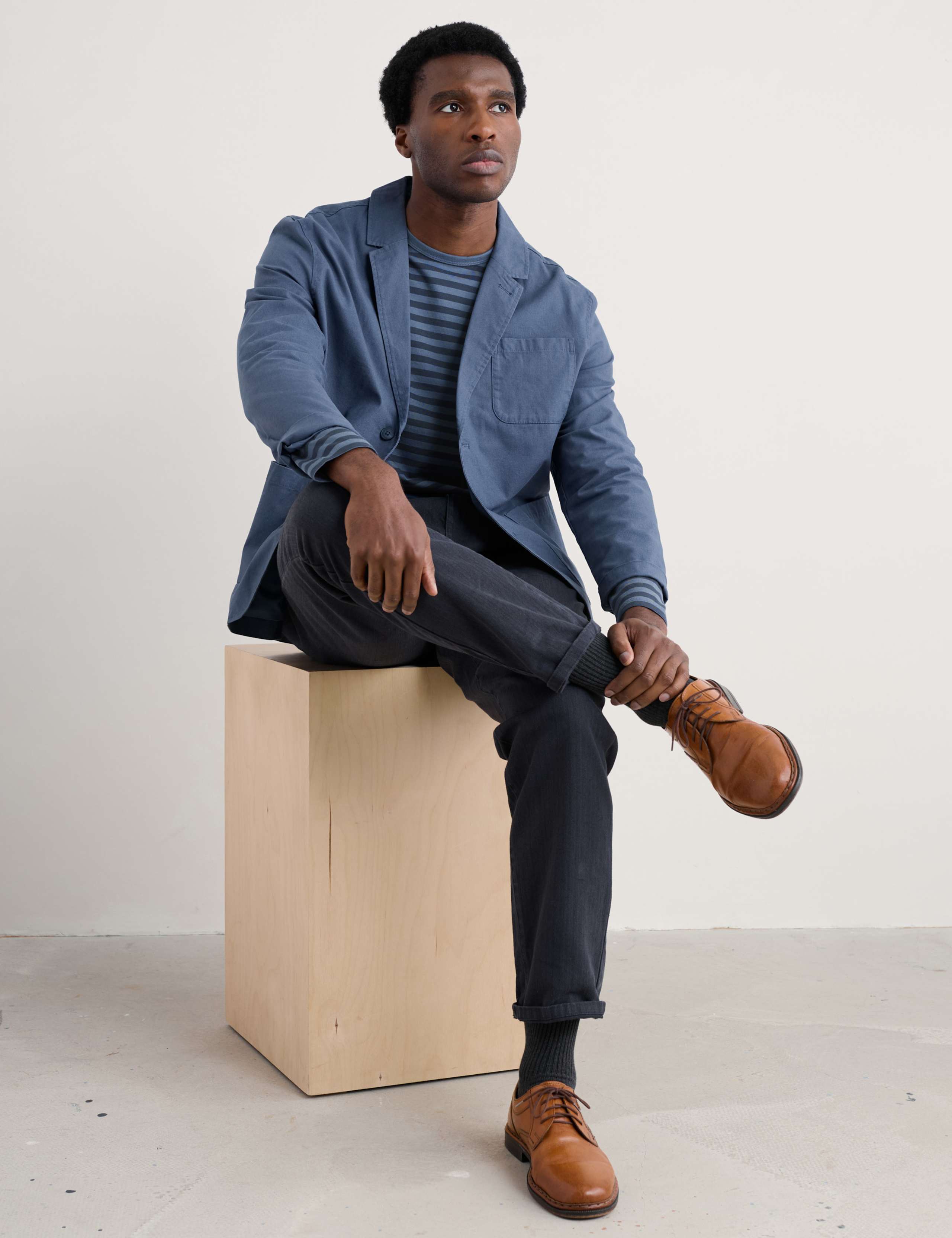 Cotton Blazer 1 of 4