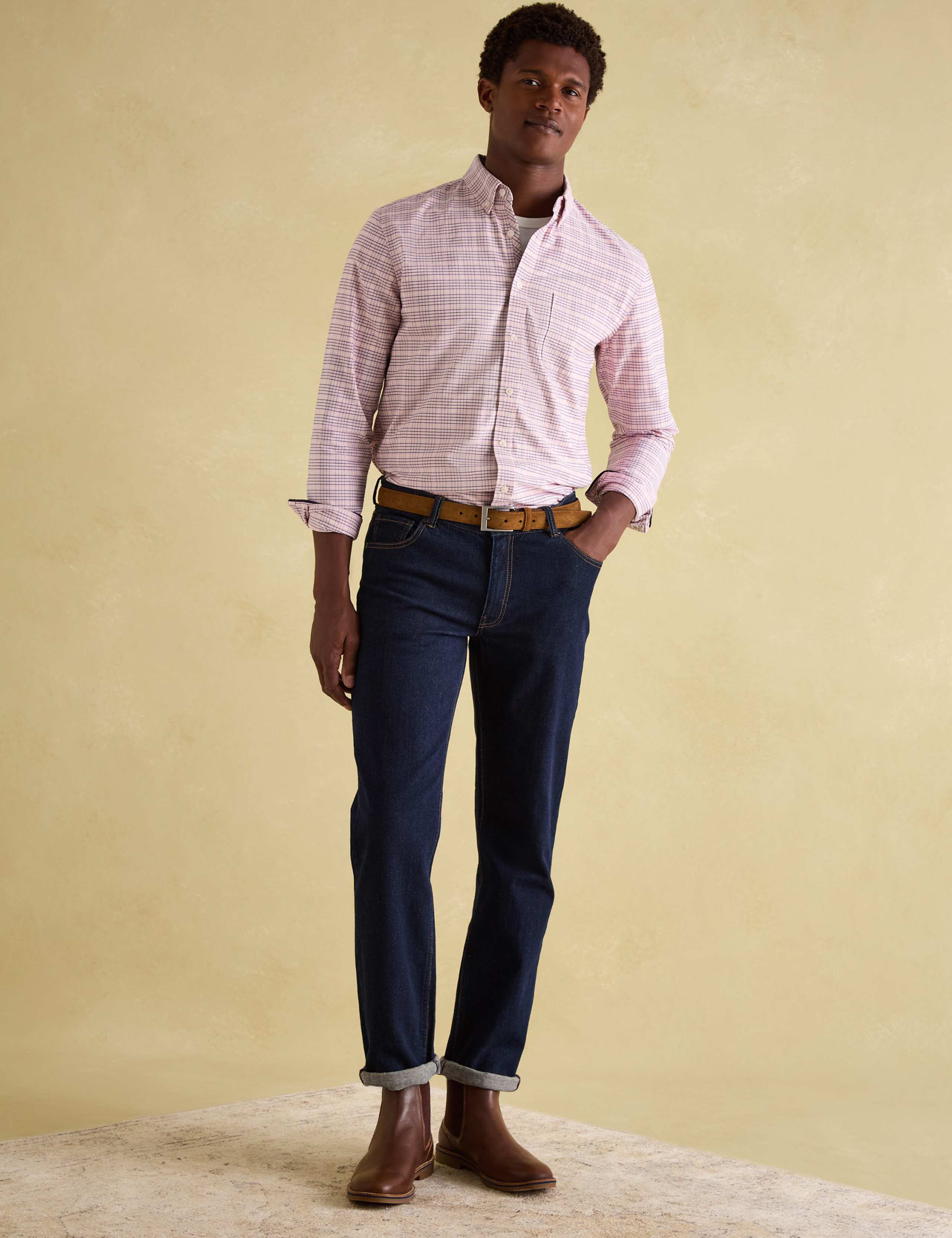 Pure Cotton Check Shirt 2 of 6