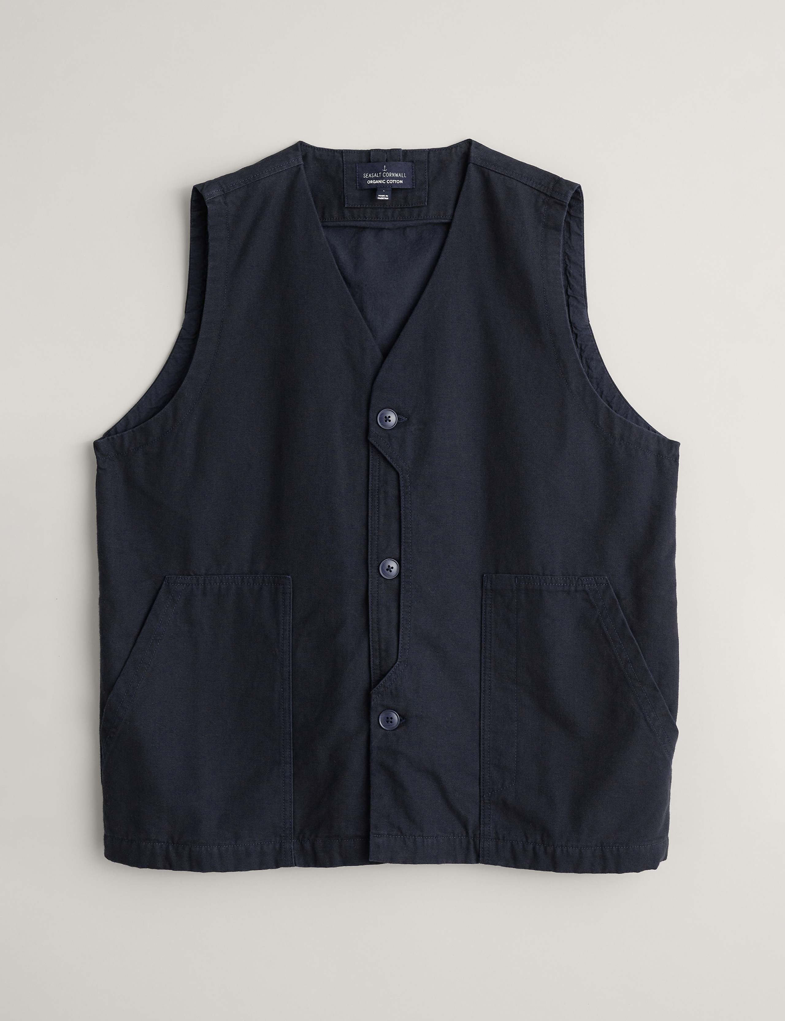 Regular Fit  Cotton Waistcoat 2 of 6
