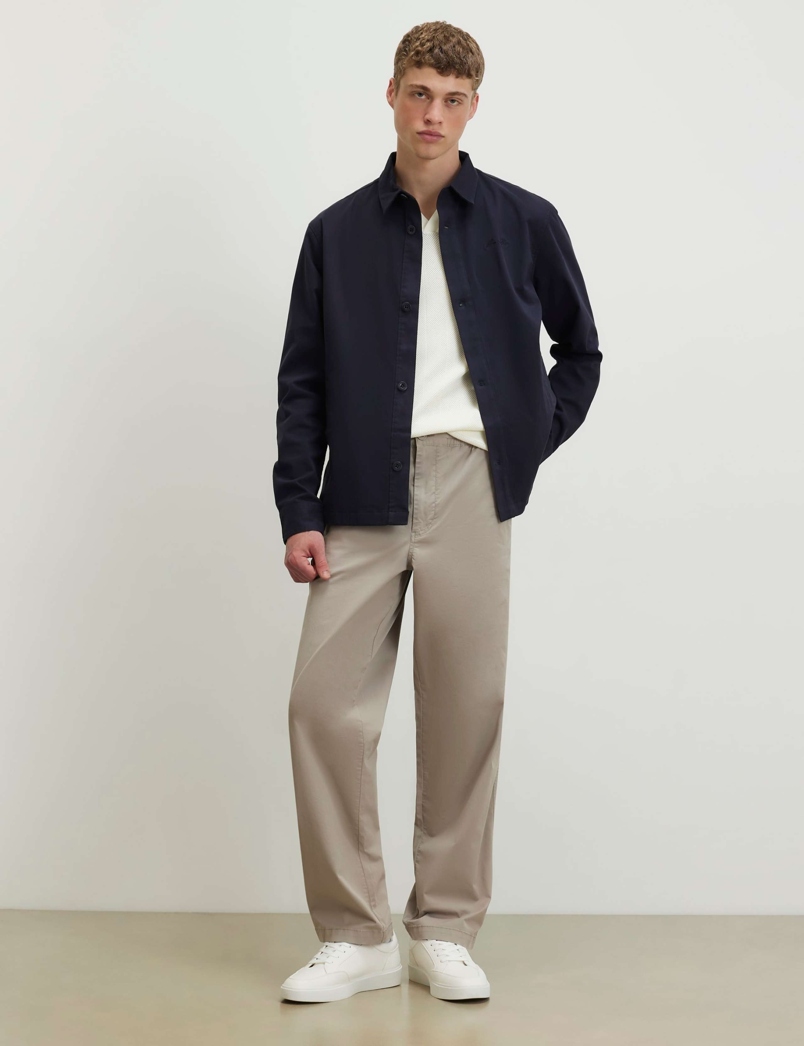 Slim Fit Pure Cotton Overshirt 3 of 6