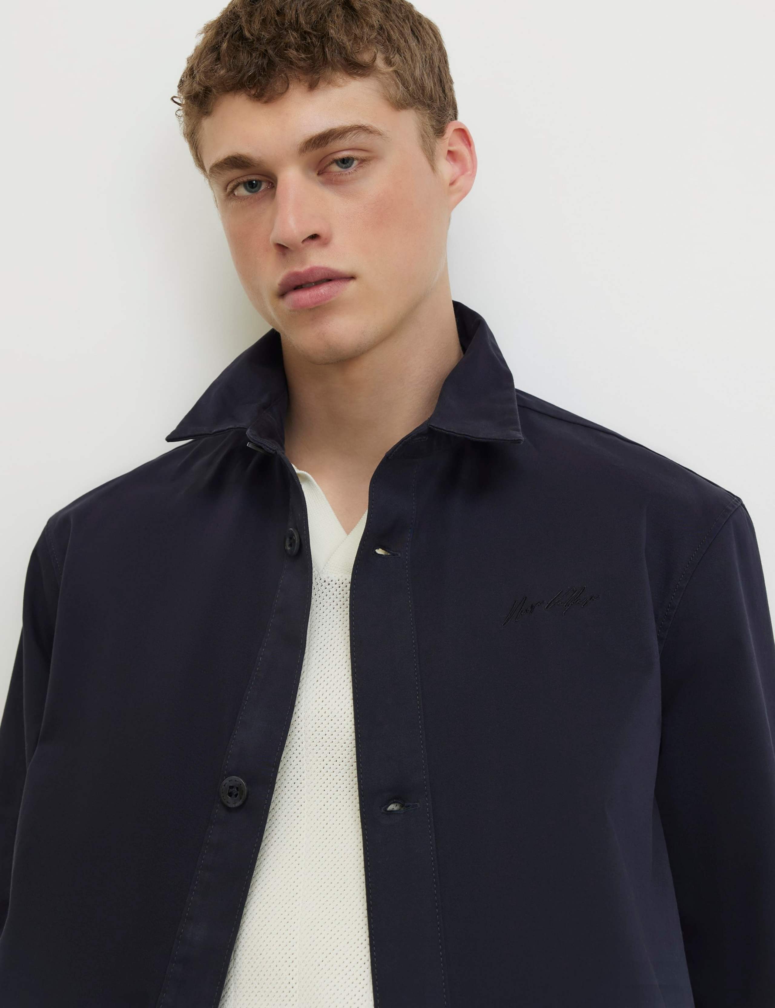 Slim Fit Pure Cotton Overshirt 4 of 6