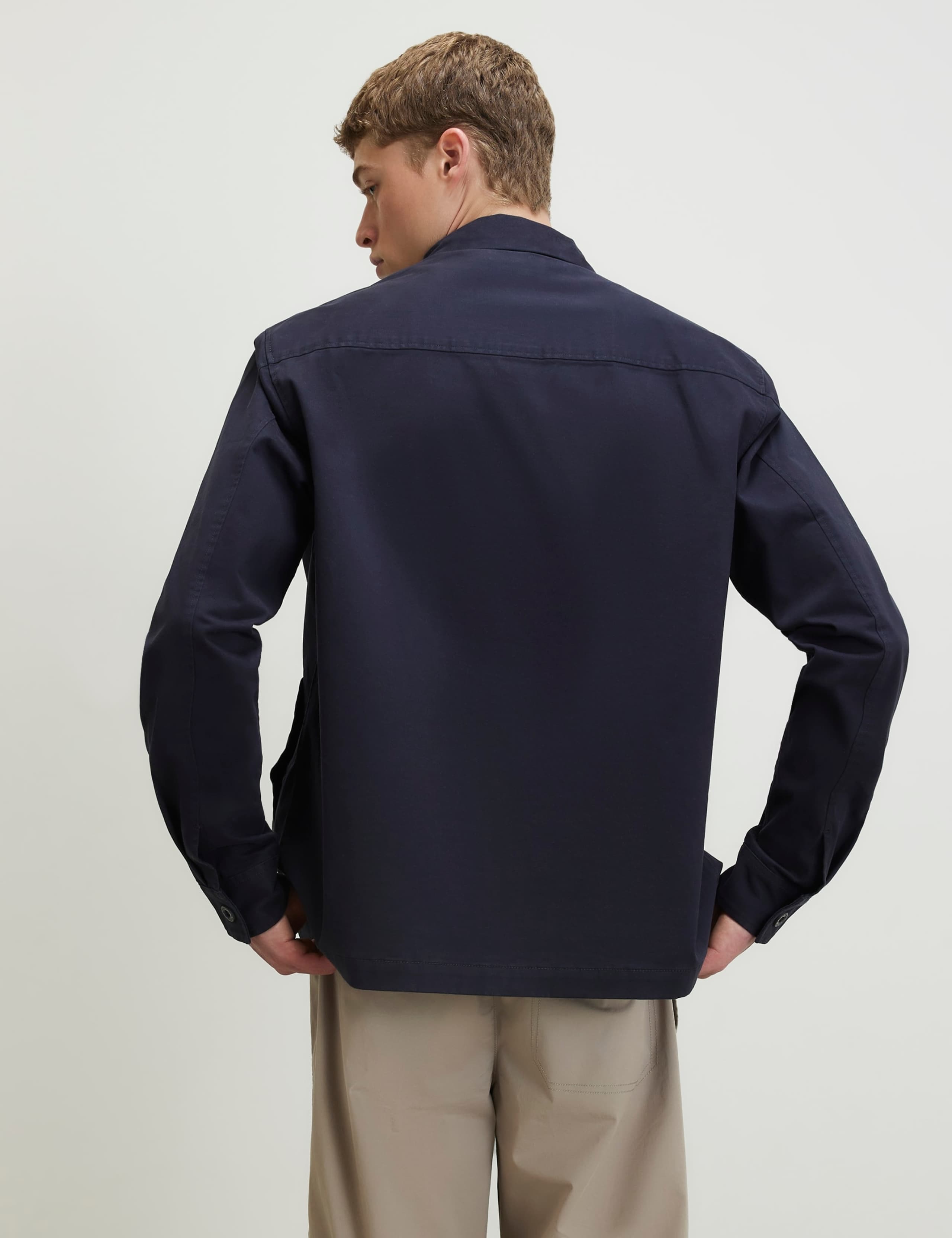 Slim Fit Pure Cotton Overshirt 5 of 6