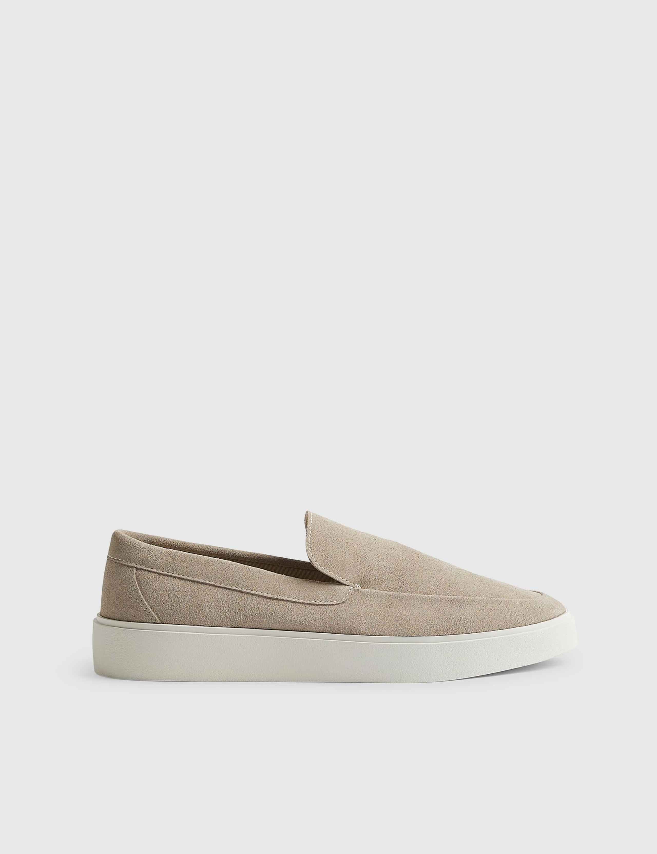Suede Slip On Loafers 2 of 6