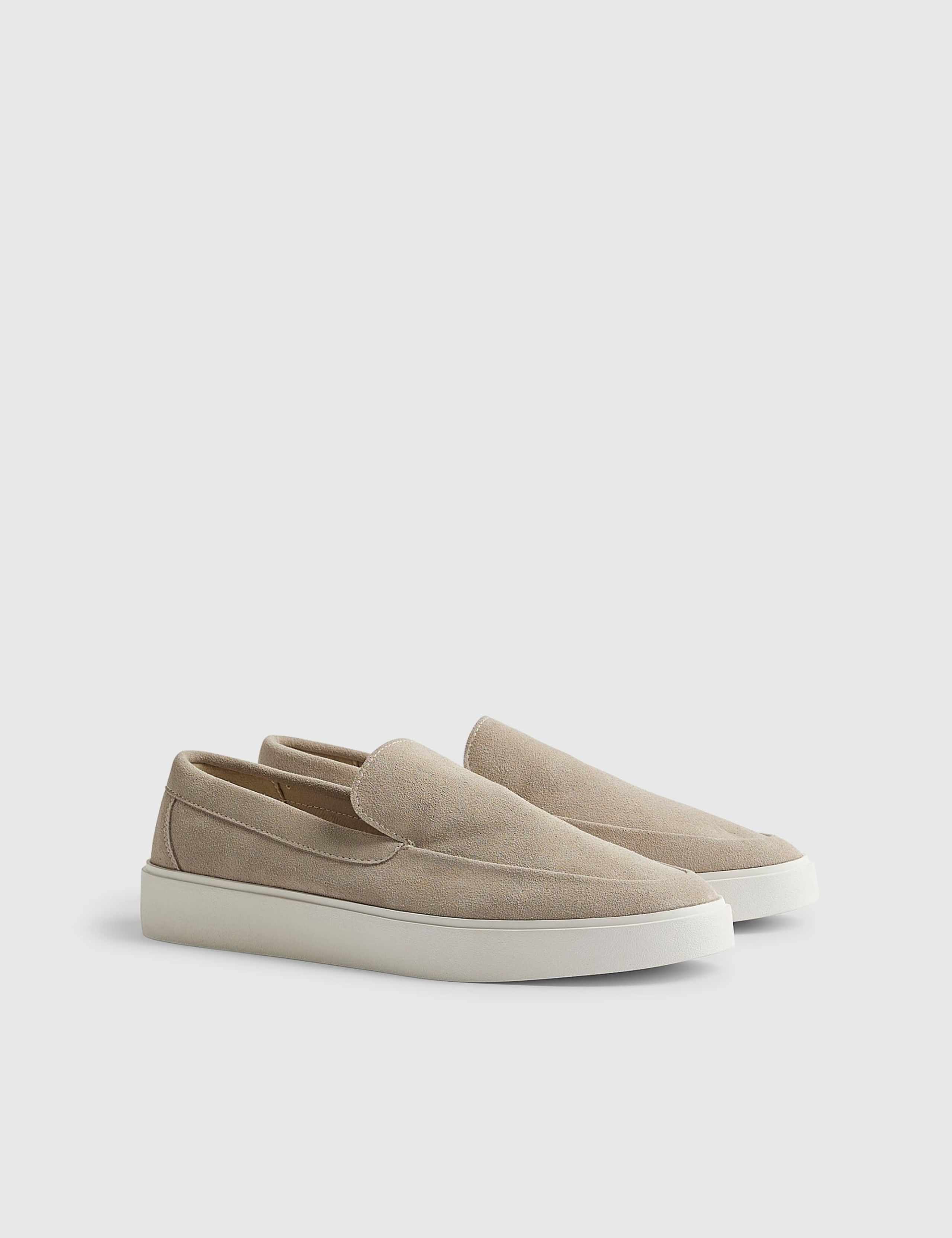 Suede Slip On Loafers 3 of 6