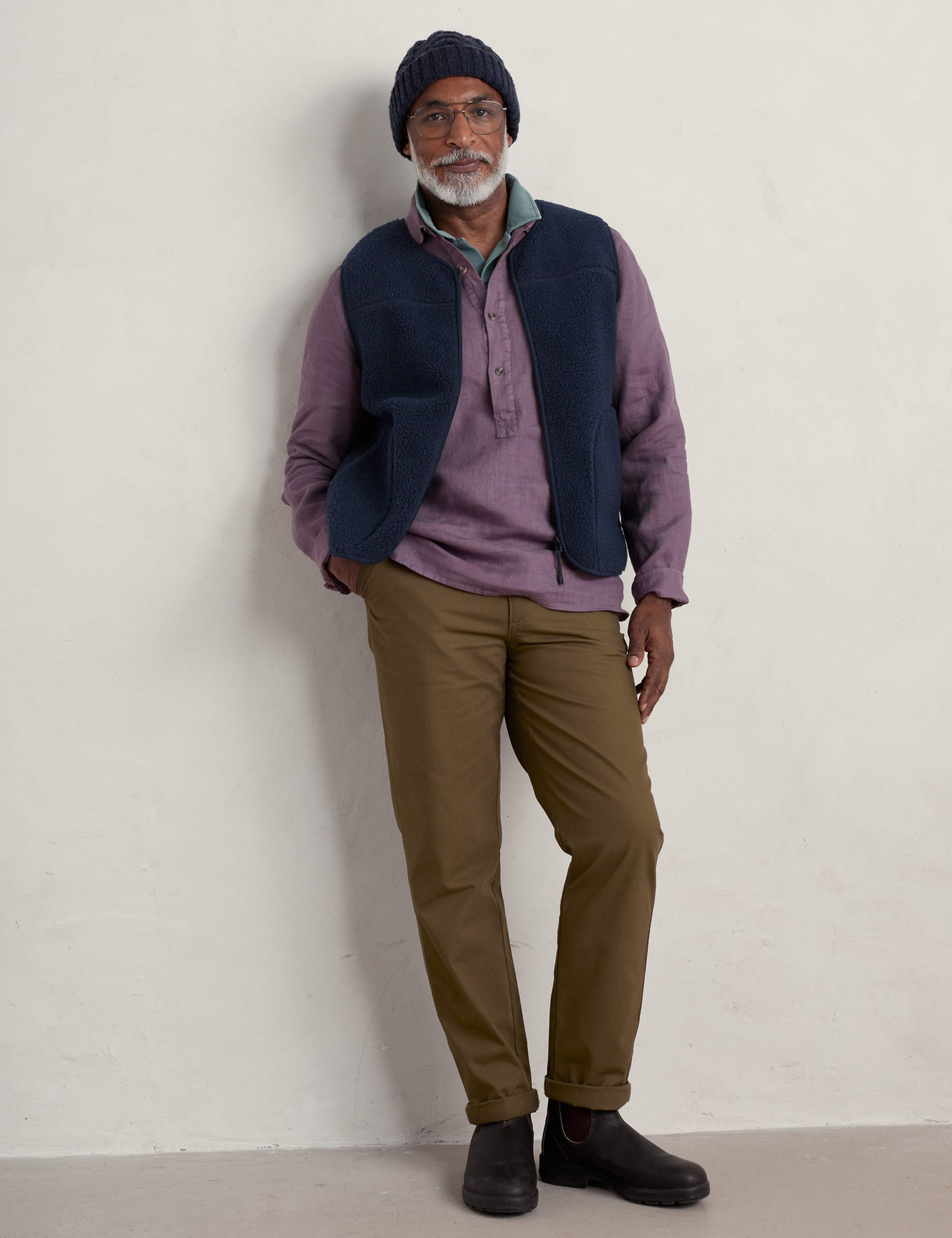 Regular Fit  Cotton Cargo Trousers 1 of 5