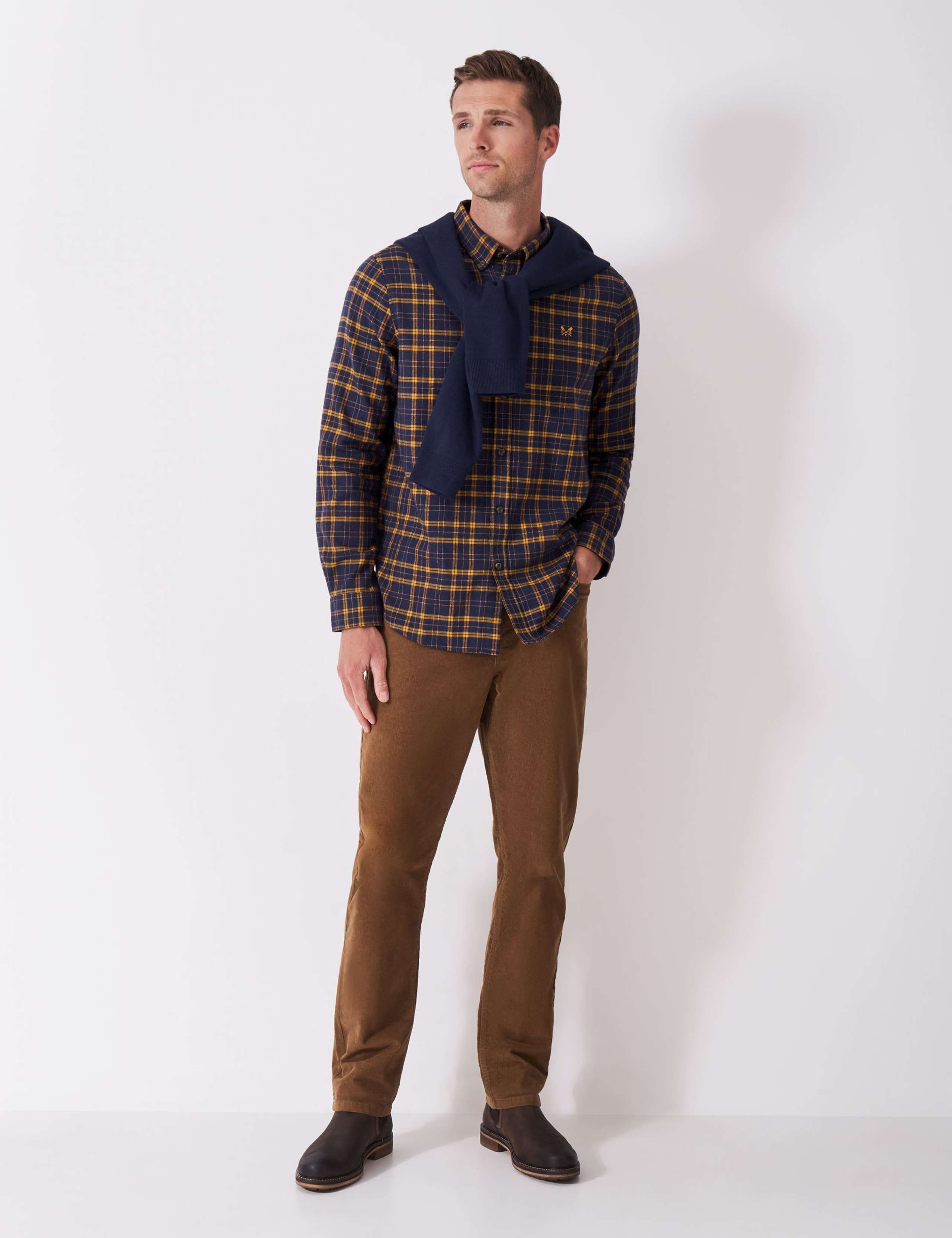 Regular Fit Flannel Checked Shirt 3 of 5