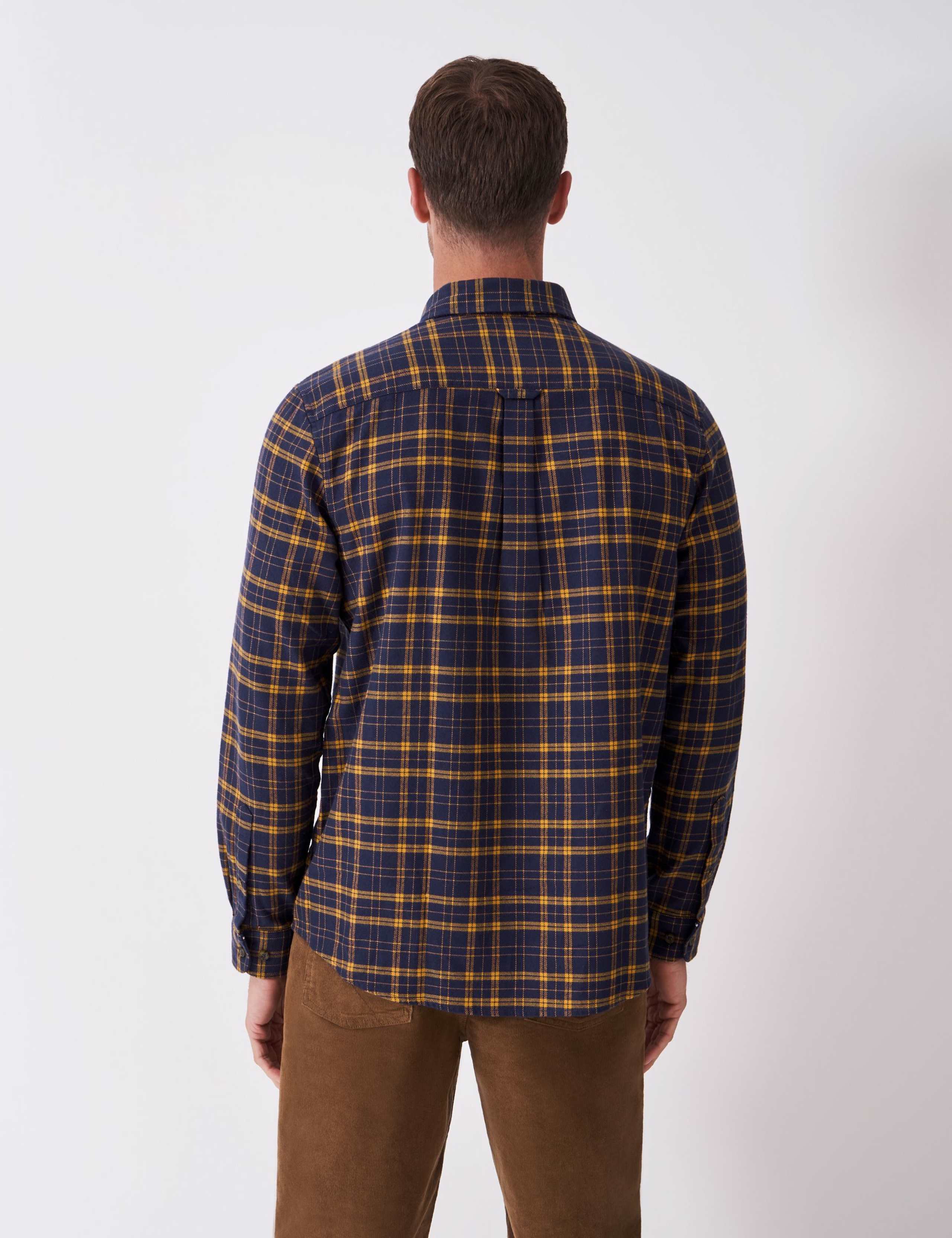 Regular Fit Flannel Checked Shirt 4 of 5