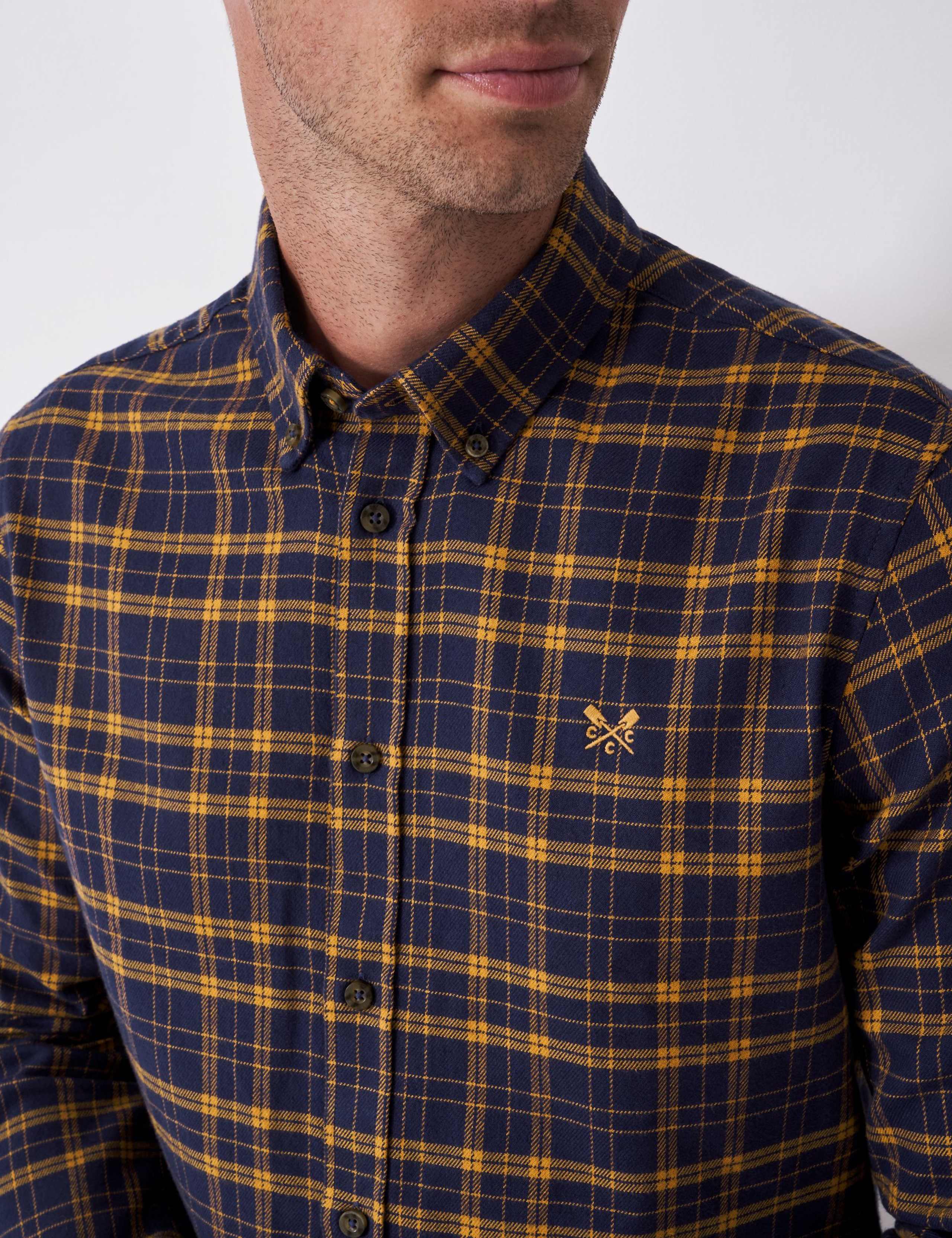 Regular Fit Flannel Checked Shirt 5 of 5
