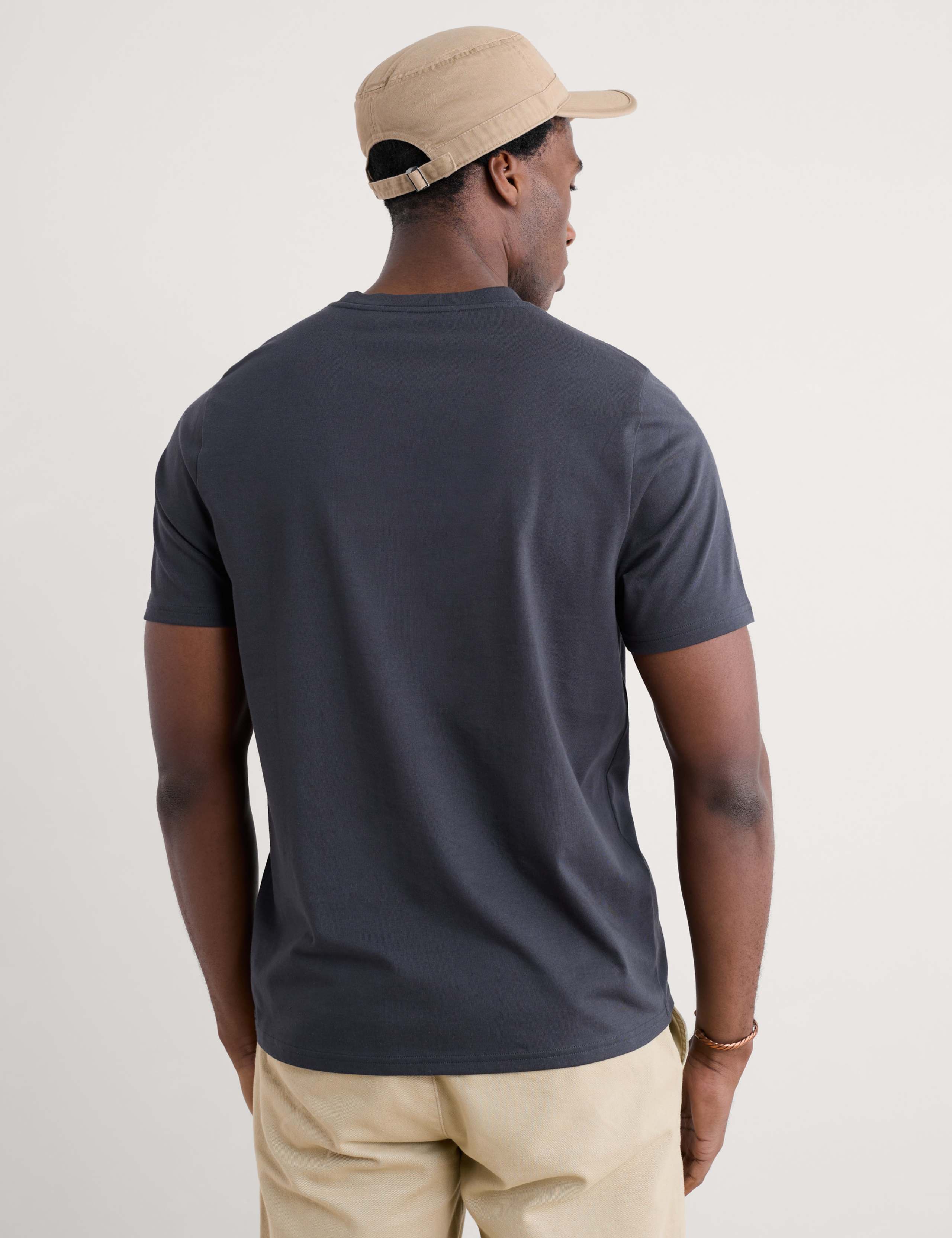 Pure Cotton Abstract Print T-Shirt 4 of 4