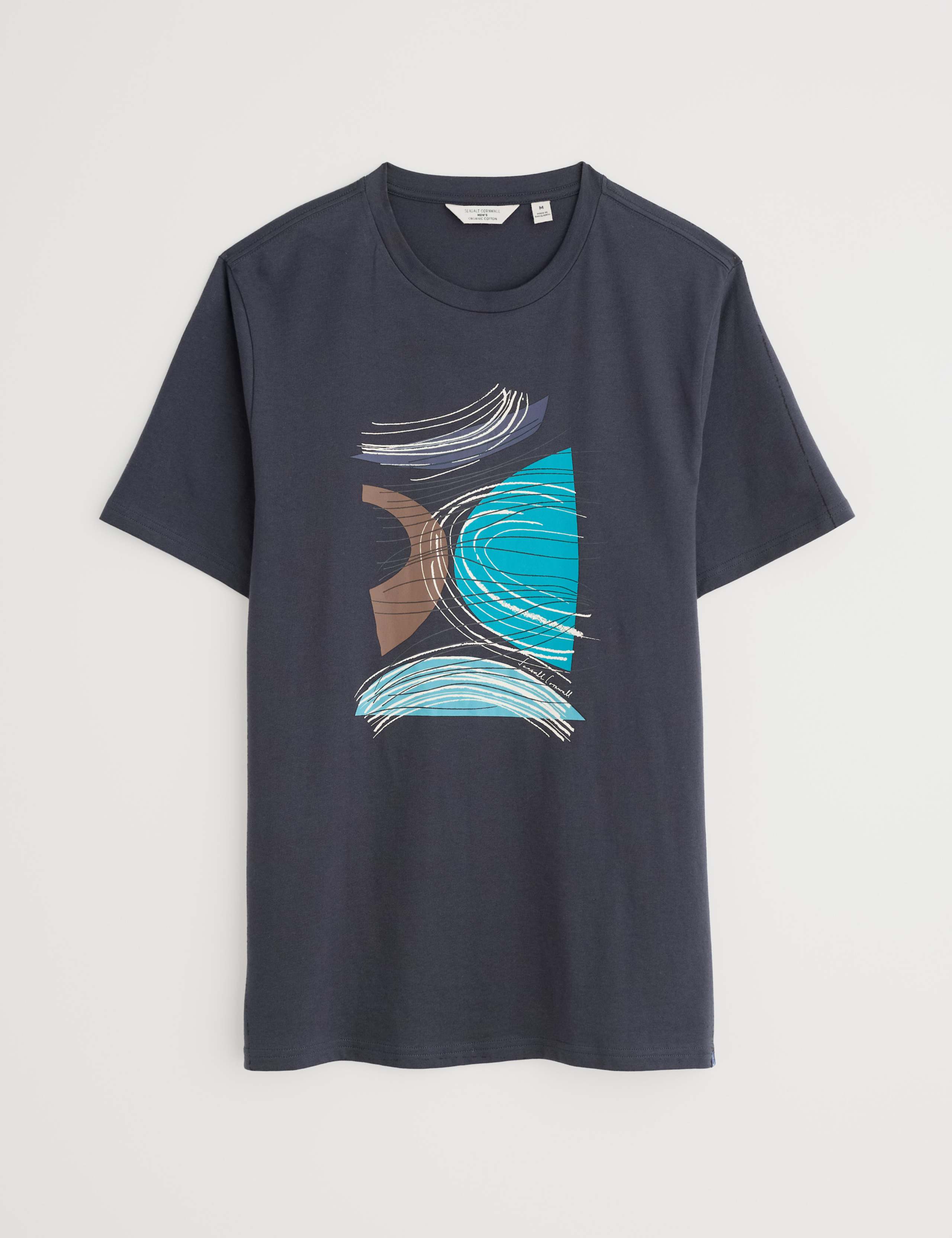 Pure Cotton Abstract Print T-Shirt 2 of 4