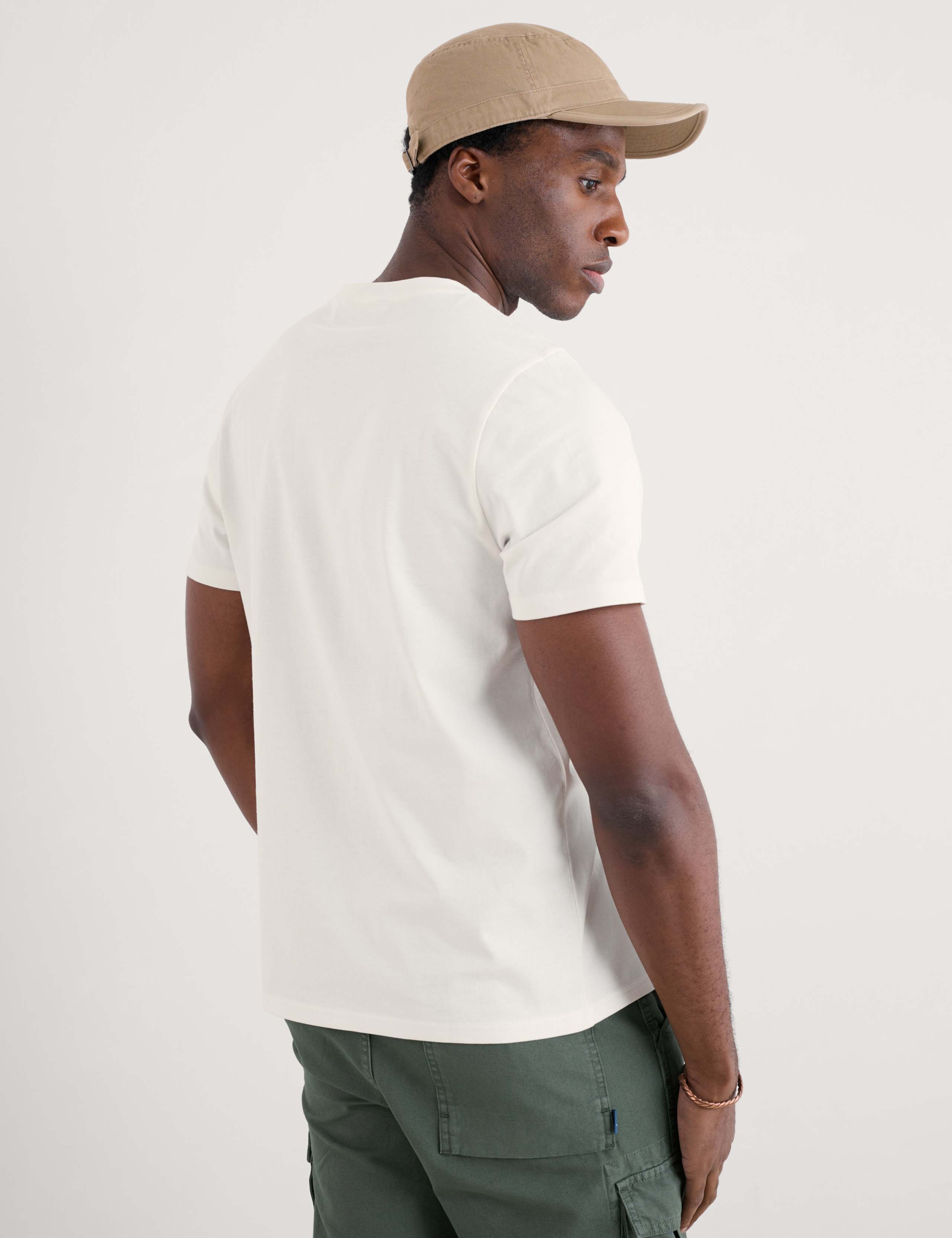 Pure Cotton Sea Graphic Crew Neck T-Shirt 4 of 4