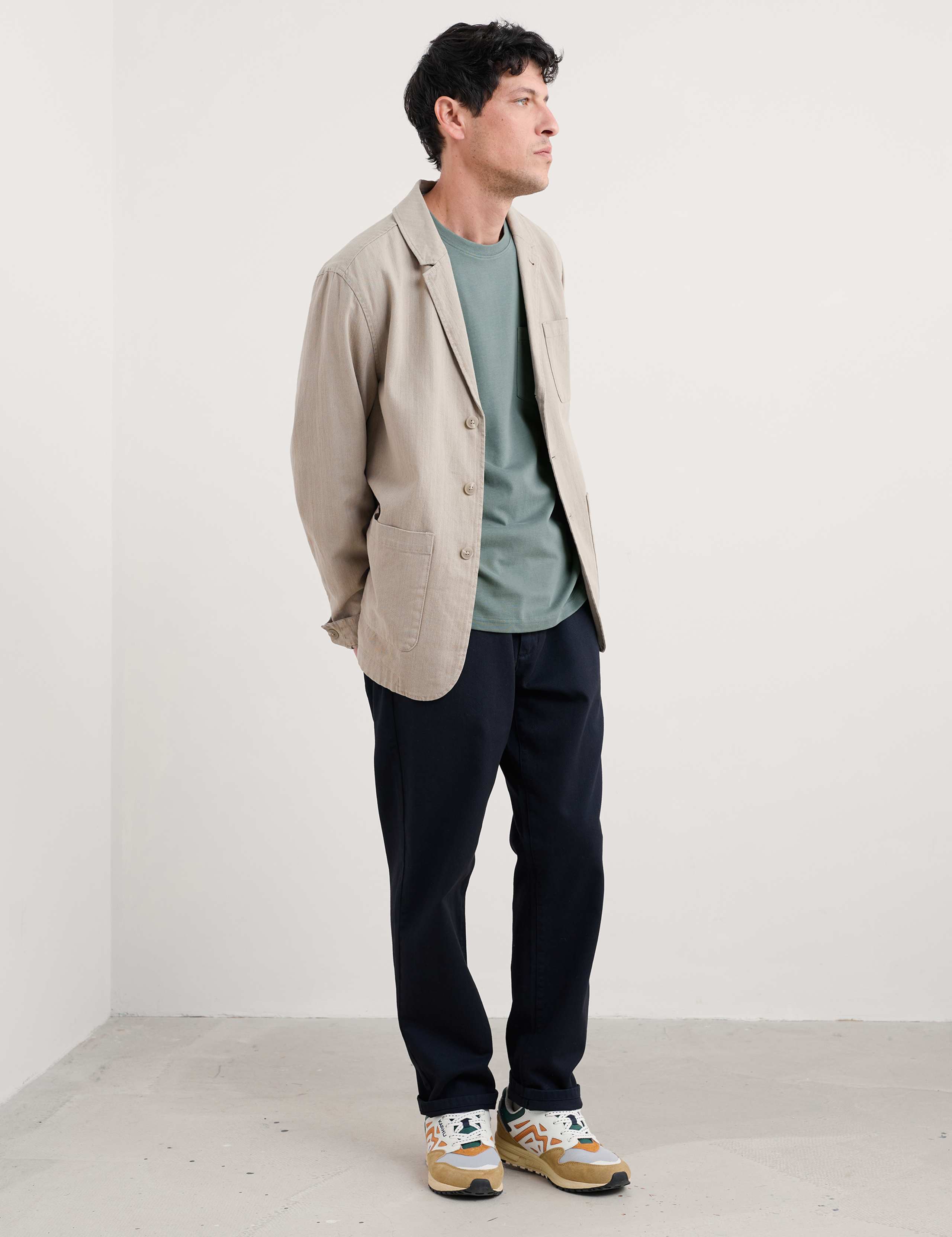 Pure Cotton Crew Neck Long Sleeve Top 4 of 4