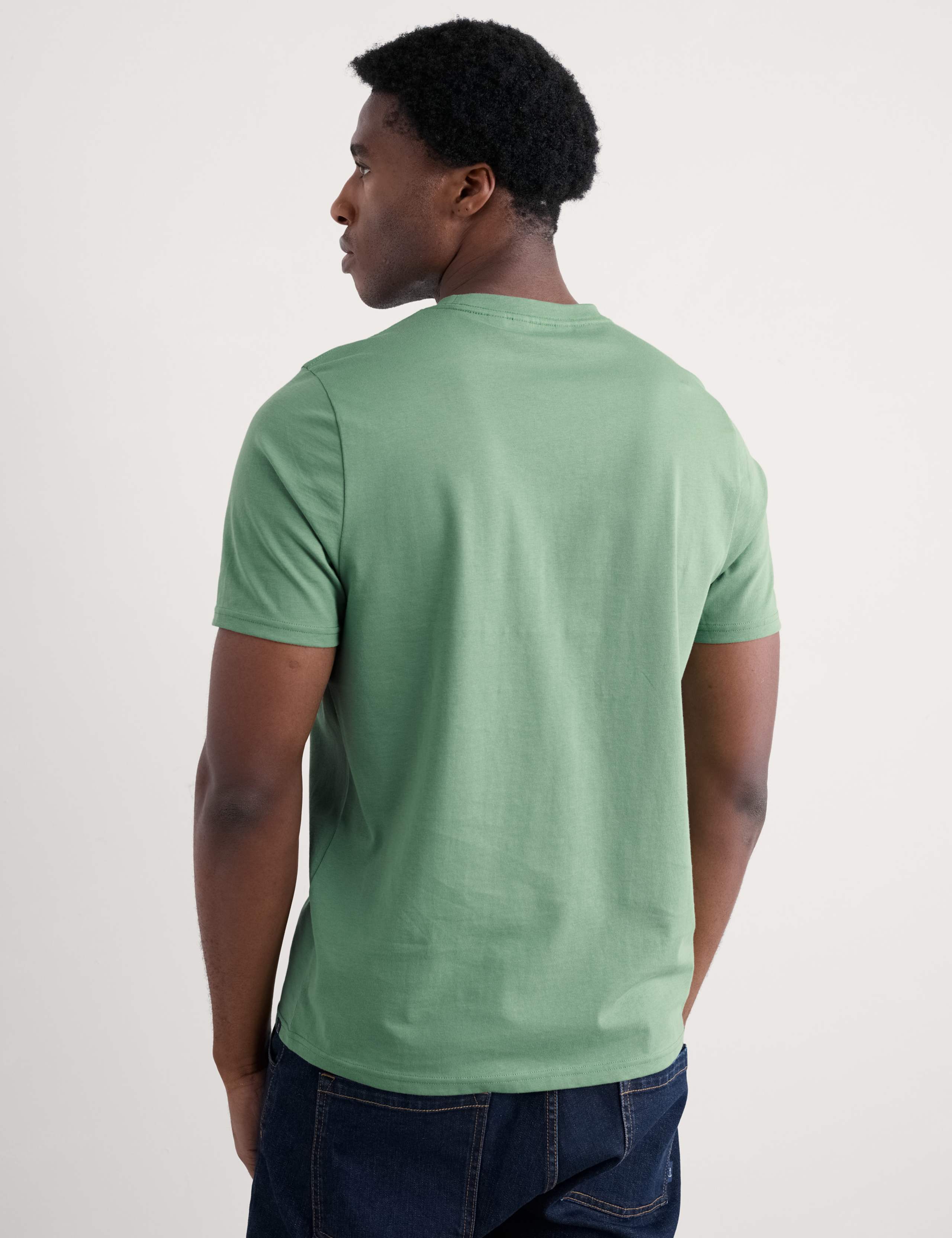 Pure Cotton Abstract Print T-Shirt 3 of 4