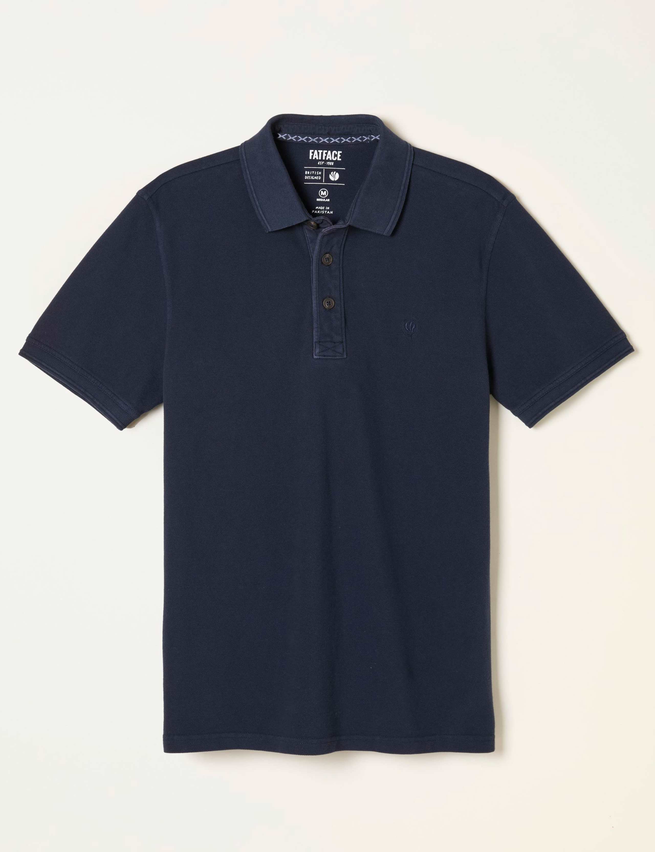 Pure Cotton Pique Polo Shirt 2 of 5