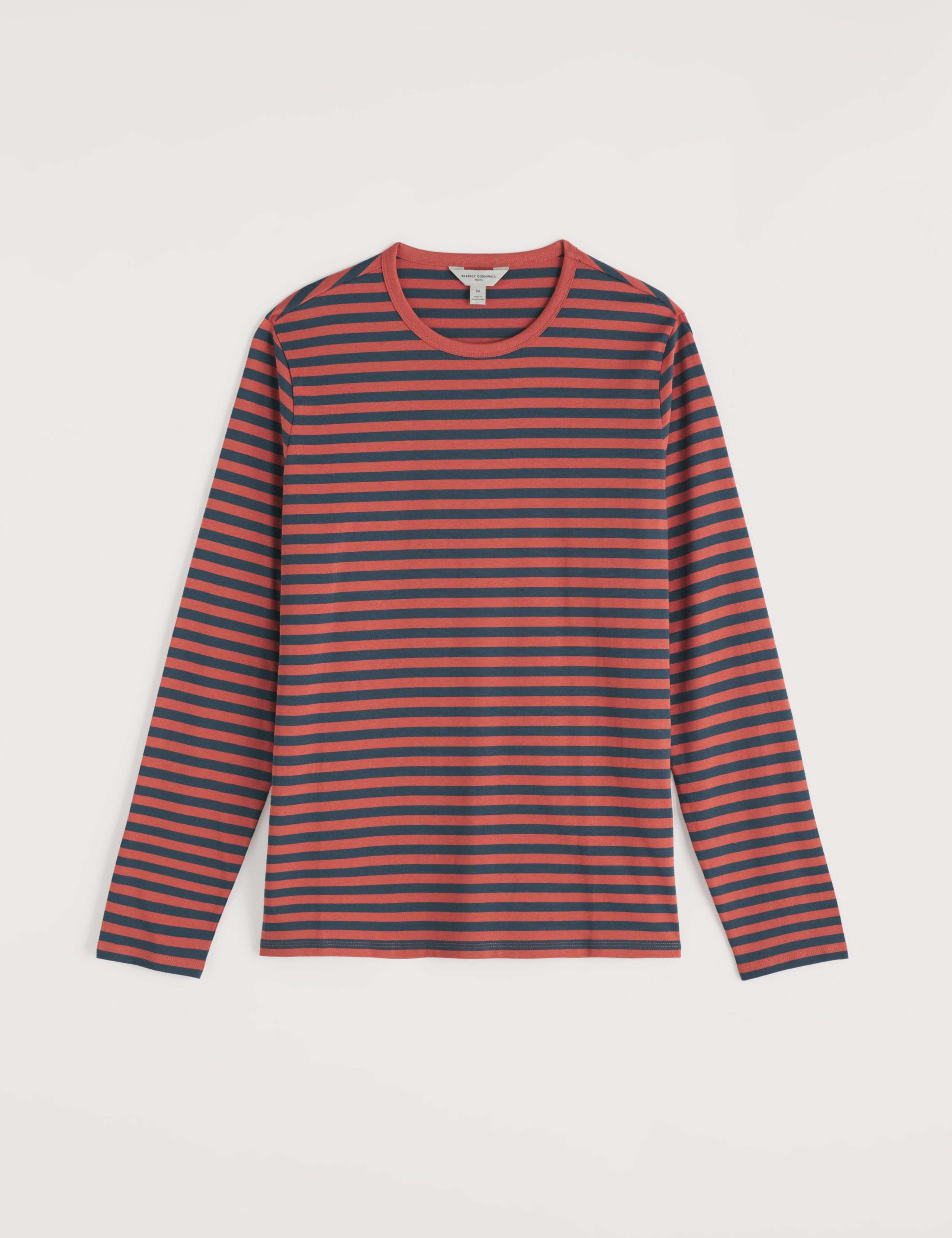 Pure Cotton Striped Crew Neck Top 2 of 6