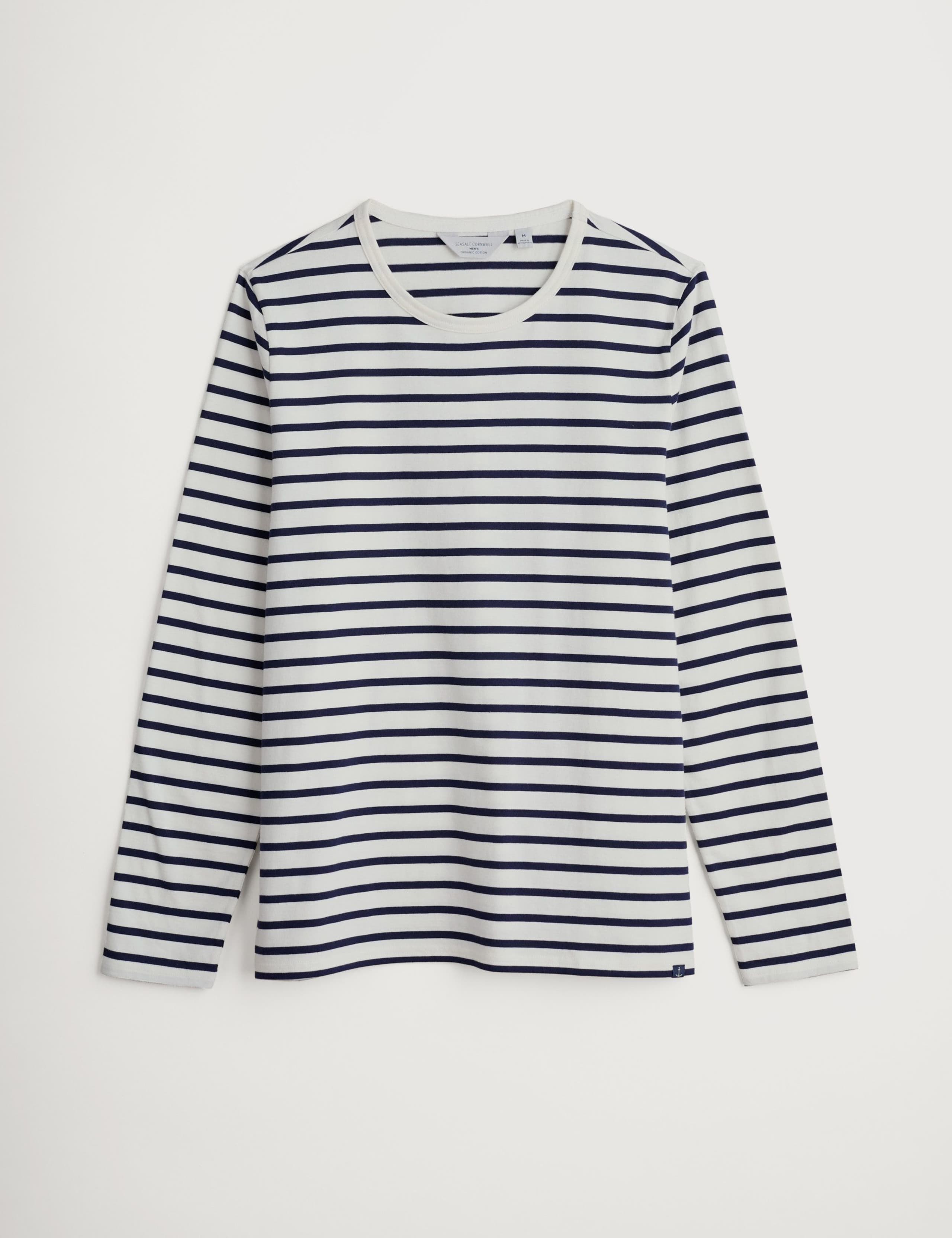 Pure Cotton Striped Crew Neck Top 2 of 5