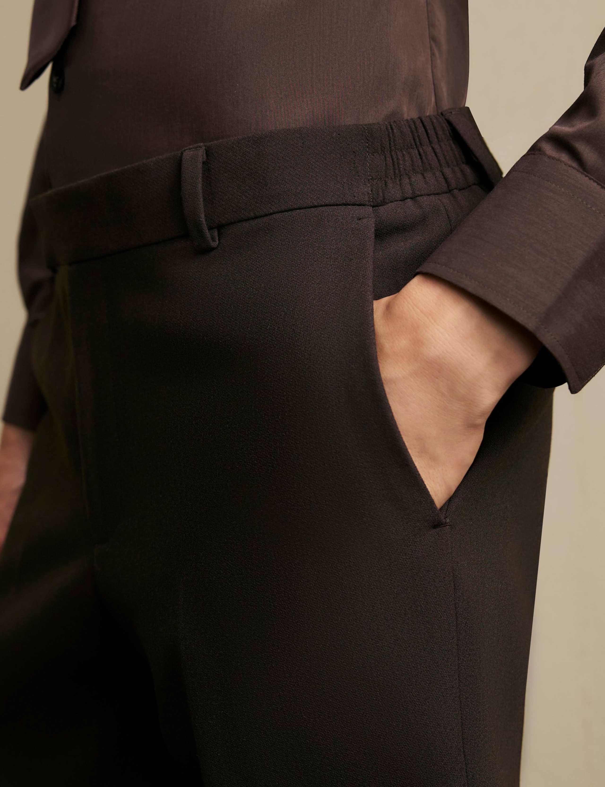 Skinny Fit Flat Front Suit Trousers 4 of 6