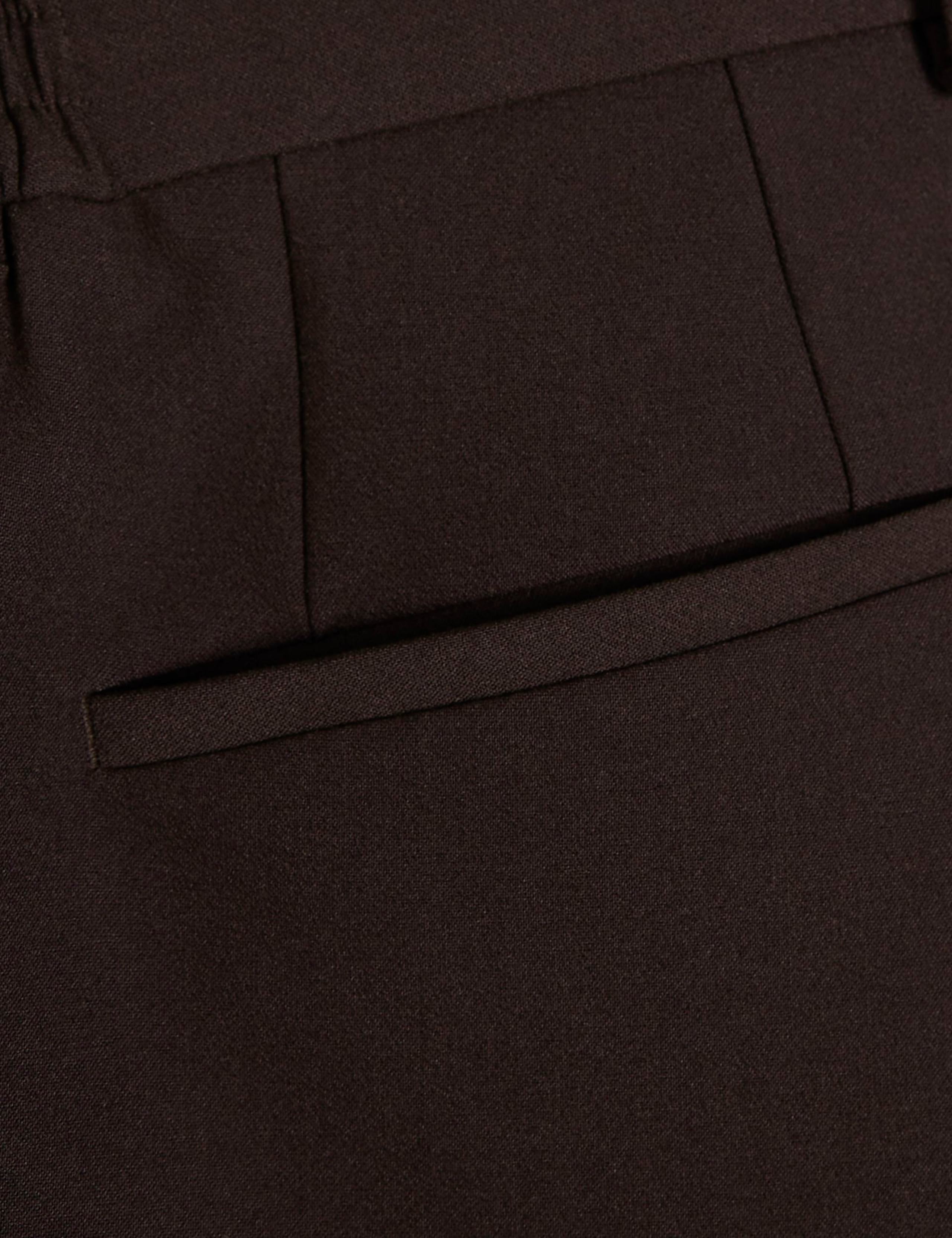Skinny Fit Flat Front Suit Trousers 5 of 6