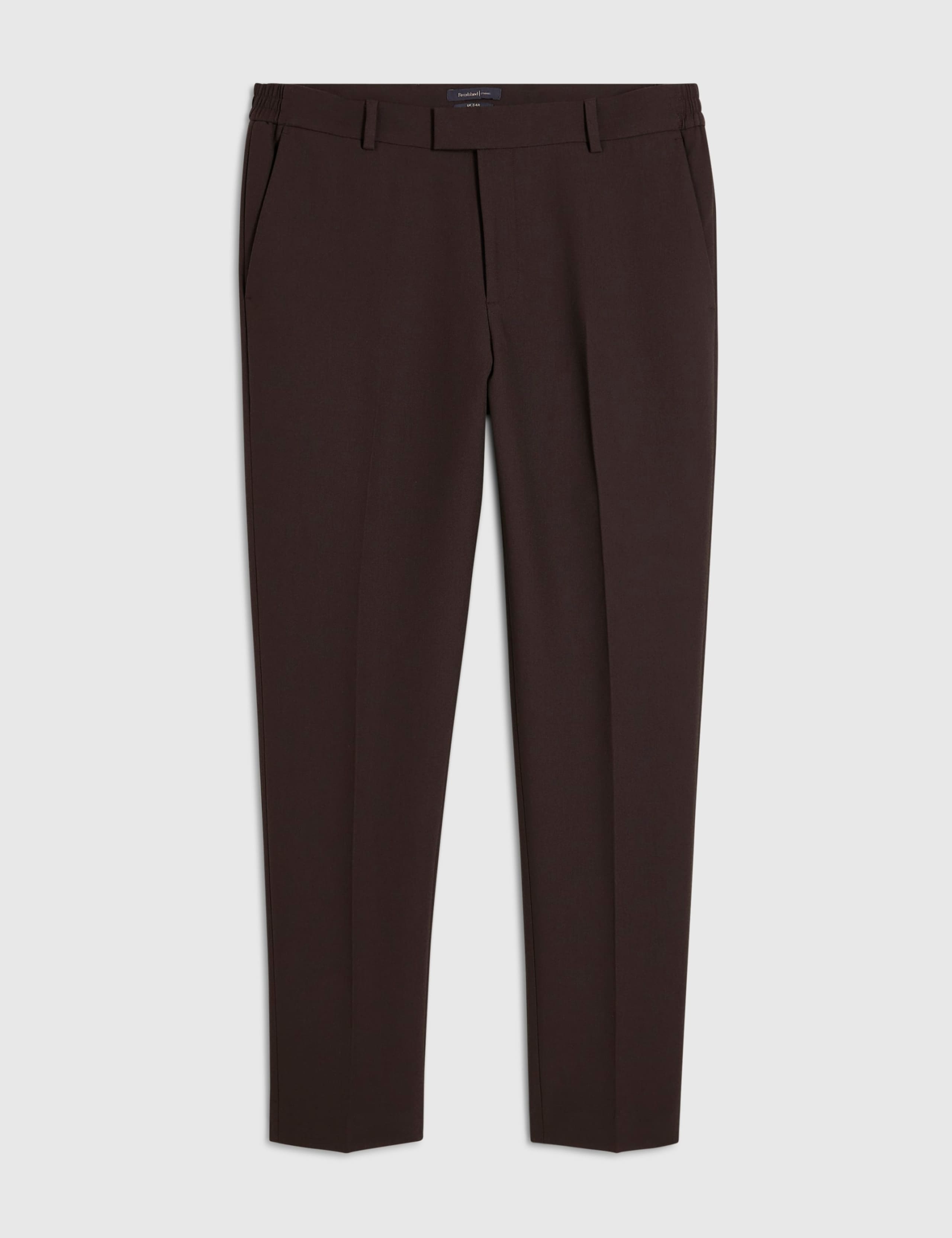 Skinny Fit Flat Front Suit Trousers 6 of 6