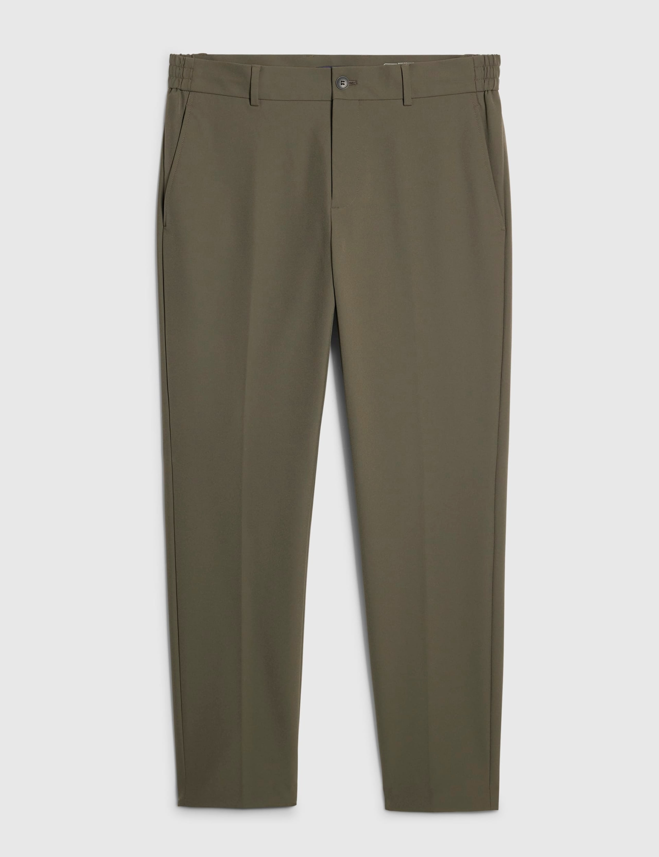 Skinny Fit Flat Front Comfort Waist Trousers 6 of 6
