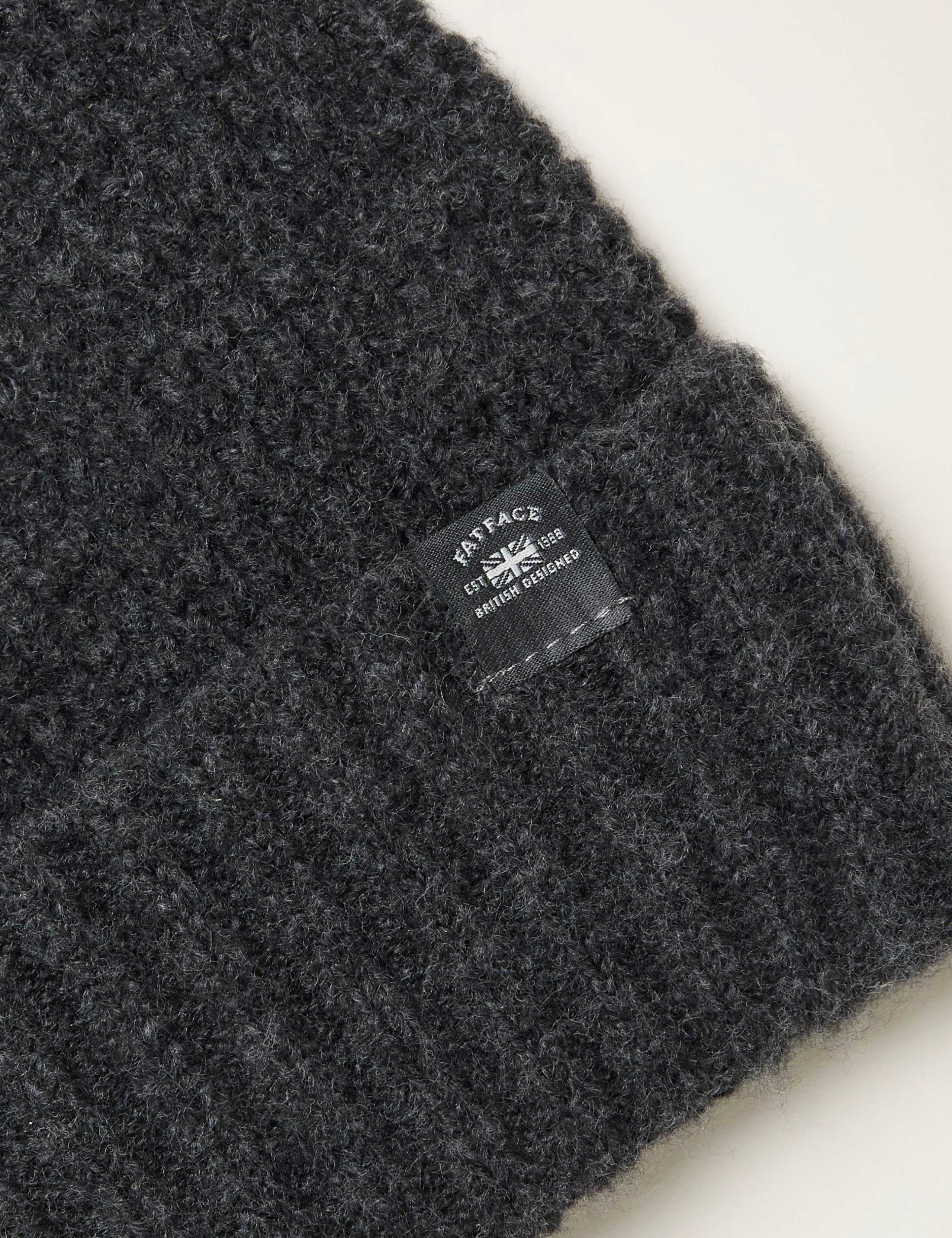 Cotton Blend Beanie Hat 2 of 2